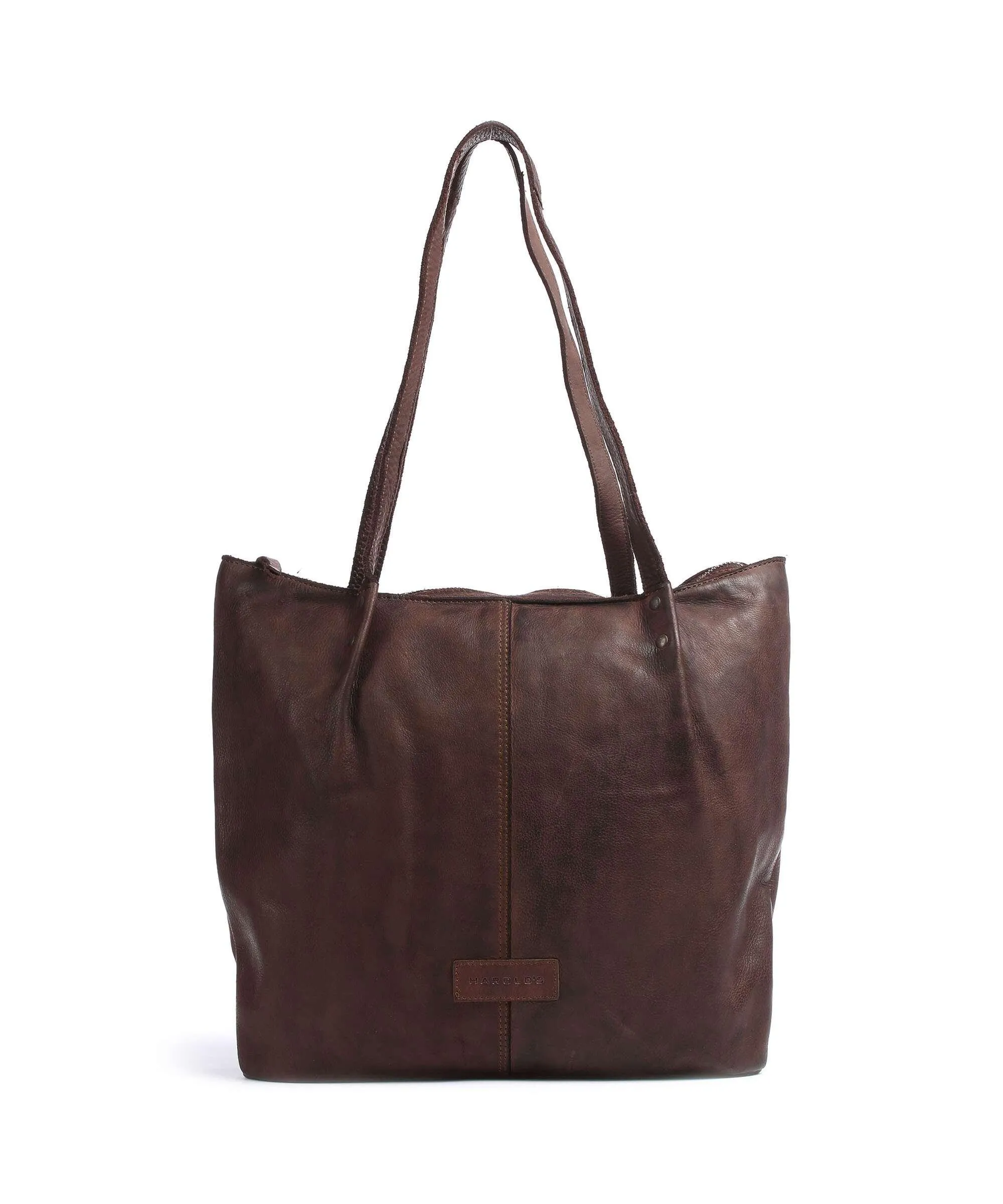 Harold's Submarine Borsa shopper morbida pelle bovina marrone scuro  