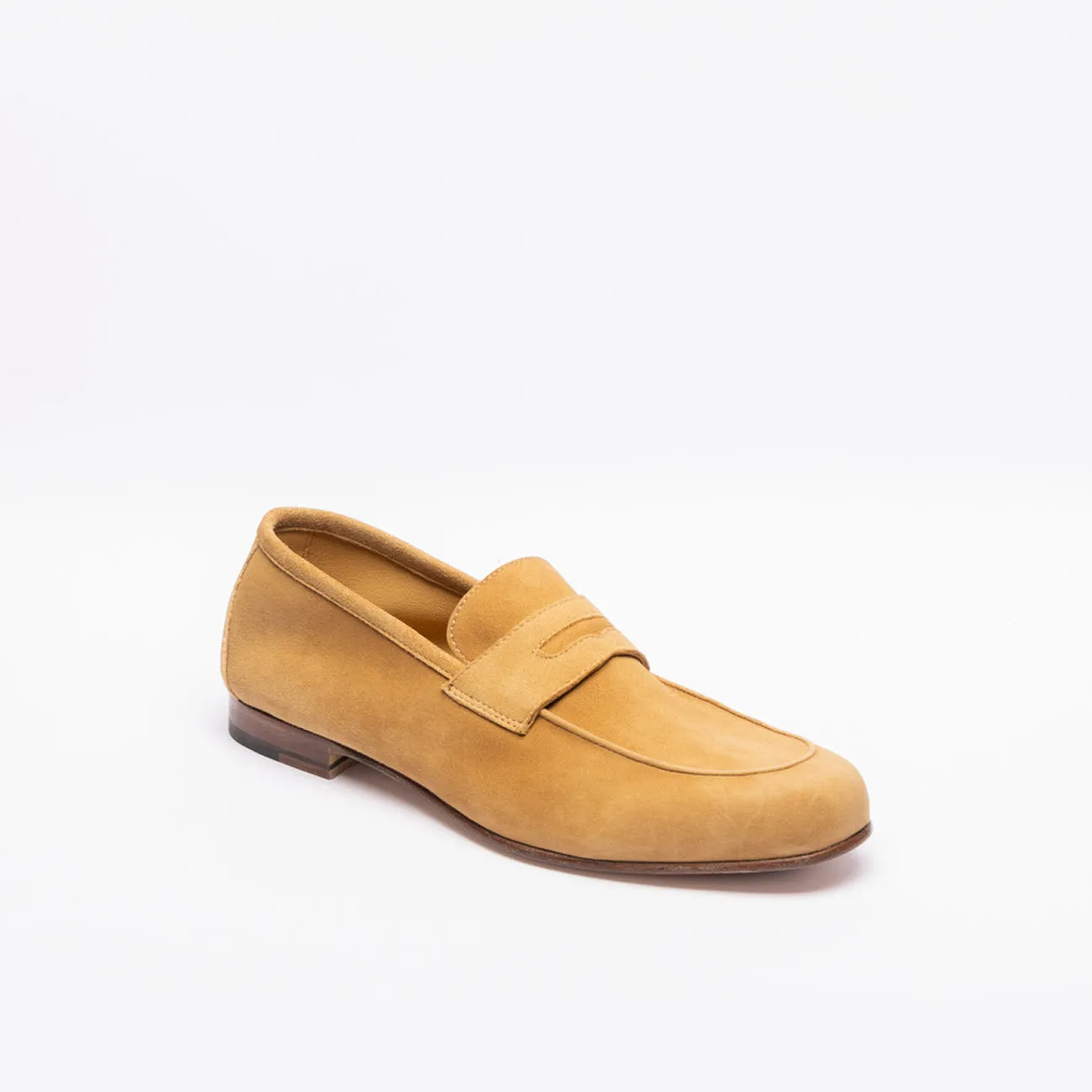 Il Mocassino Mocassino penny Il mocassino Tasca BL in camoscio beige