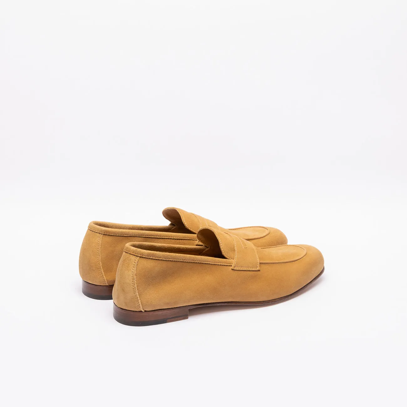 Il Mocassino Mocassino penny Il mocassino Tasca BL in camoscio beige
