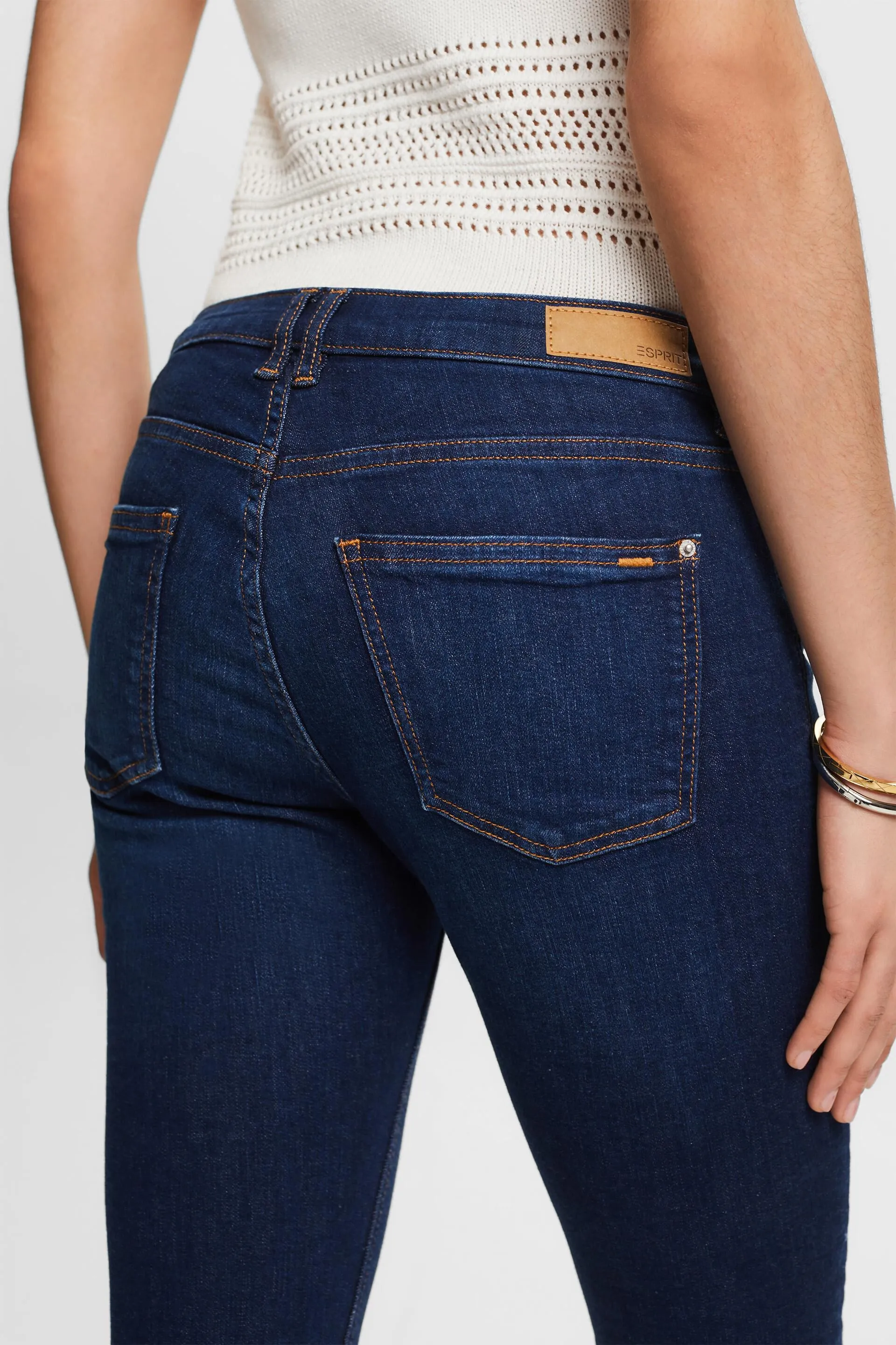 Jeans capri in cotone biologico