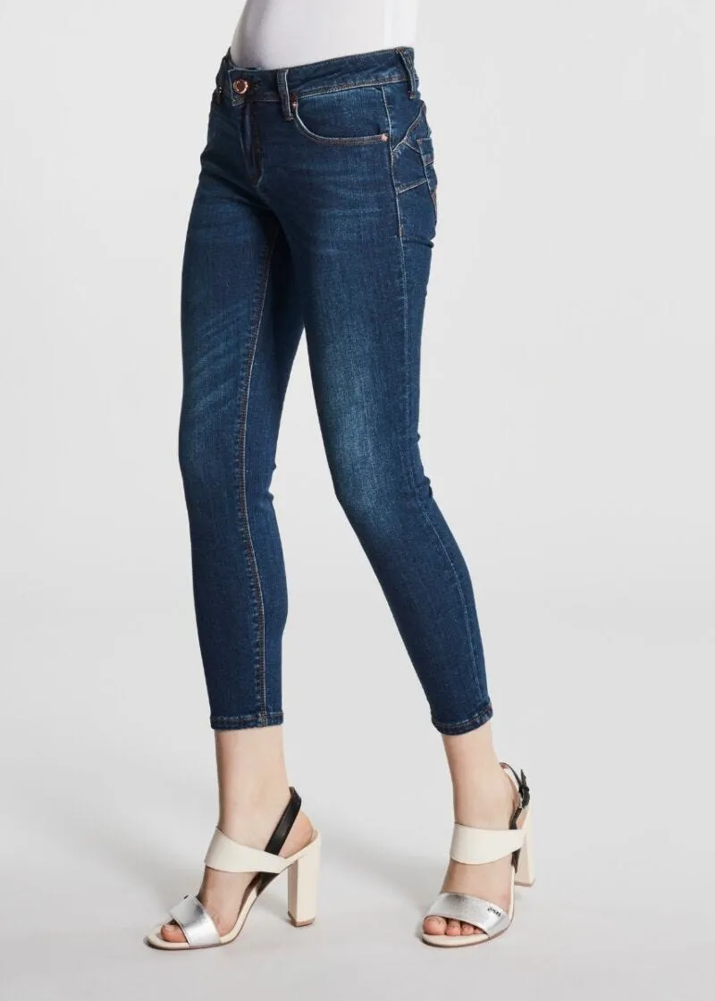 Jeans capri super skinny