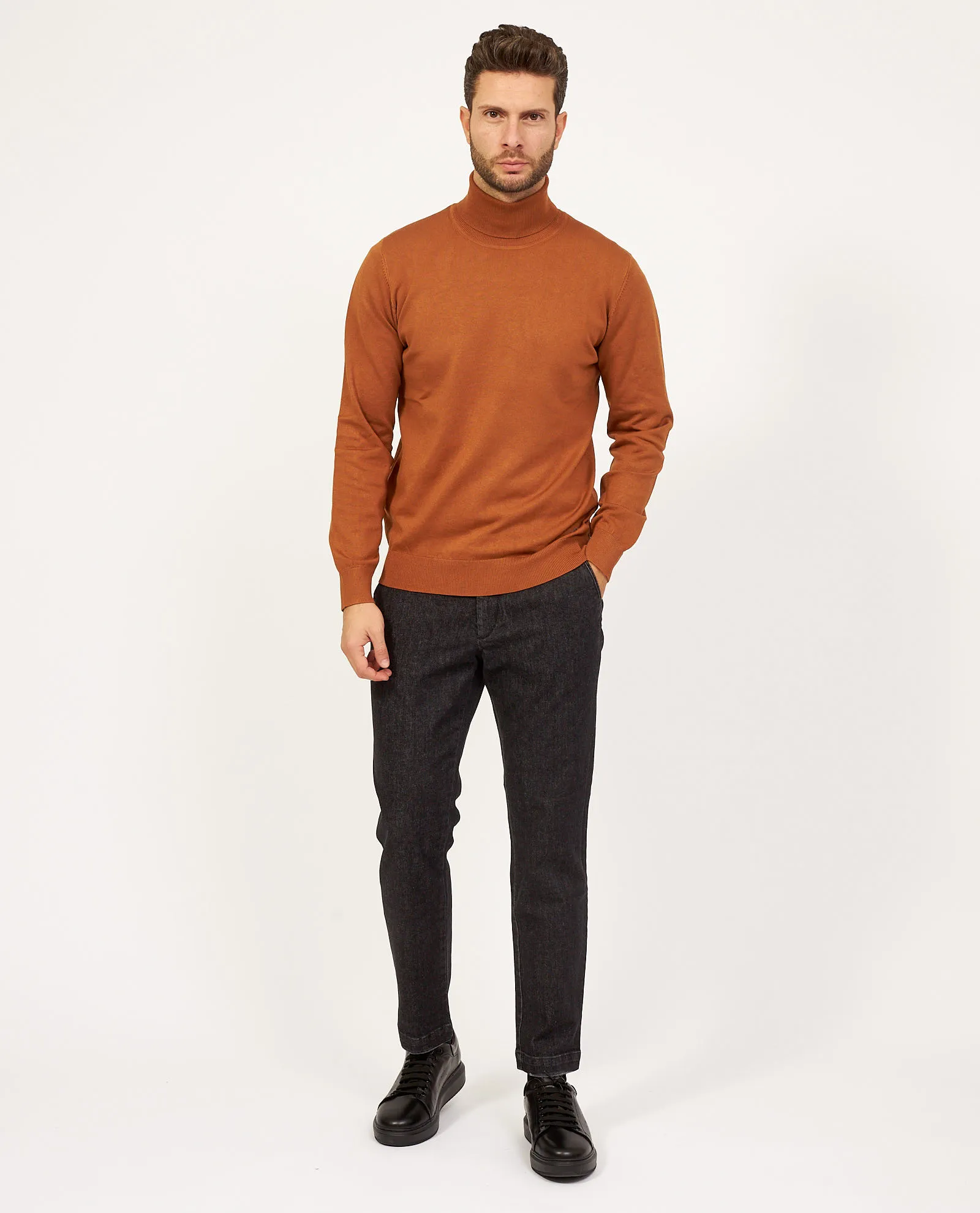 Jeans nero SetteMezzo modello capri slim fit