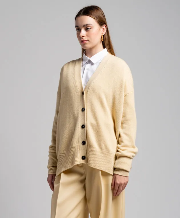Jil Sander Maglione in cashmere giallo J02GP0012J13206