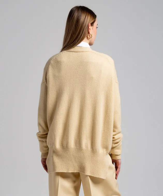 Jil Sander Maglione in cashmere giallo J02GP0012J13206
