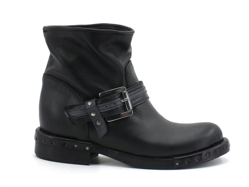 JIUDIT Stivaletto Biker Nero B11