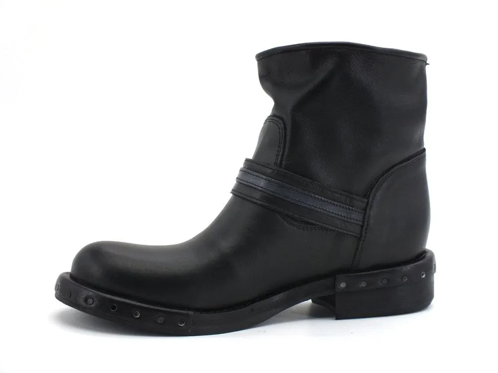 JIUDIT Stivaletto Biker Nero B11