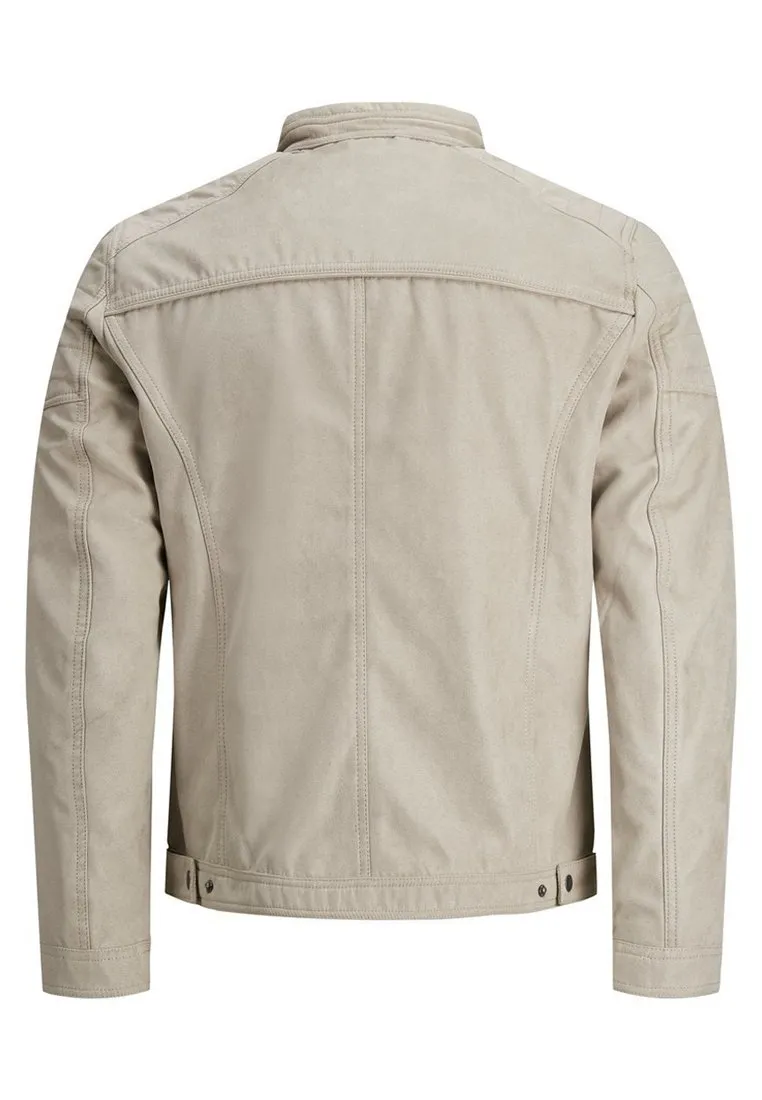 JJEROCKY JACKET - Giacca in similpelle