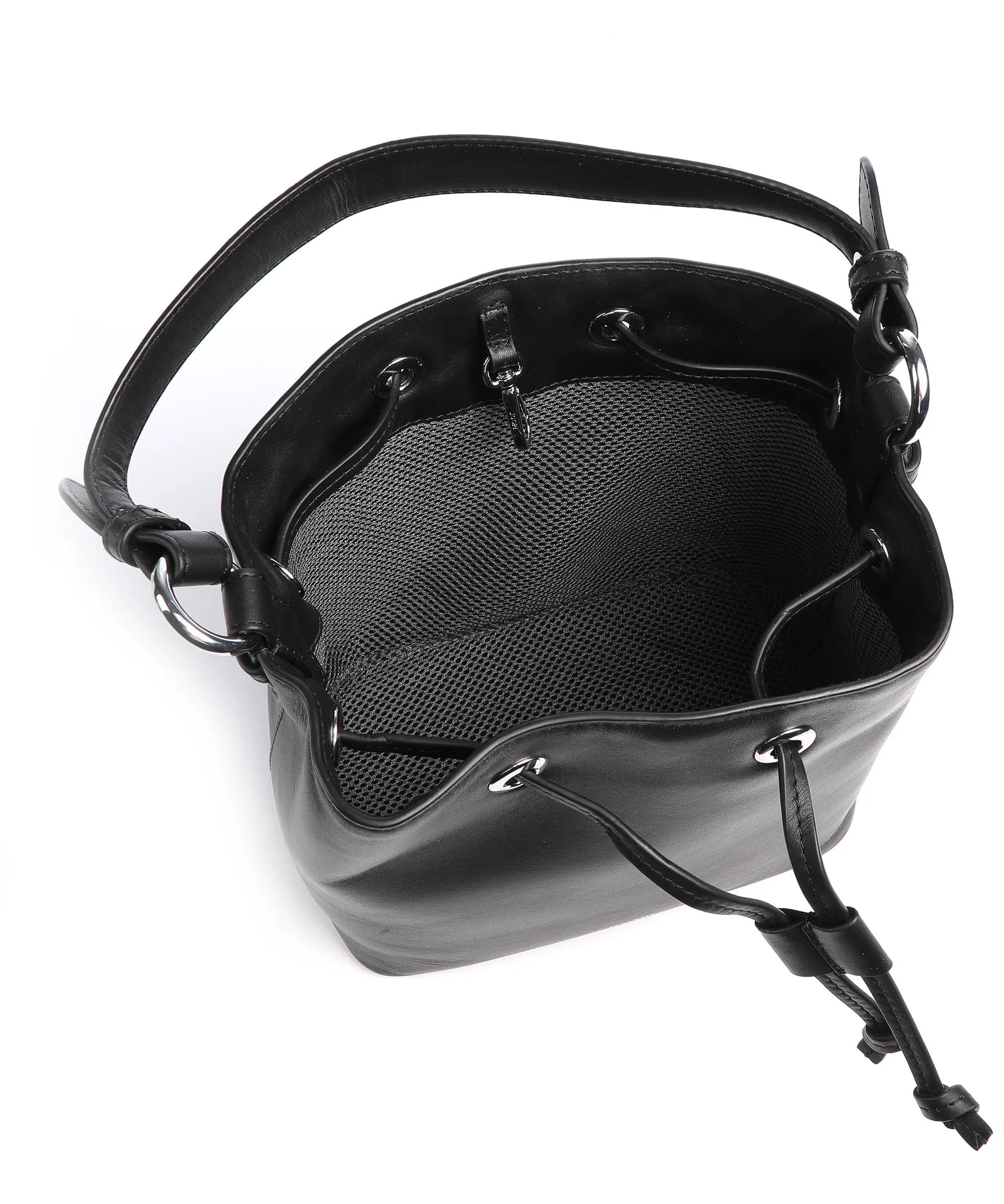  JOOP! Sofisticato 1.0 Zohara Borsa a secchiello pelle di vacchetta liscia nero  
