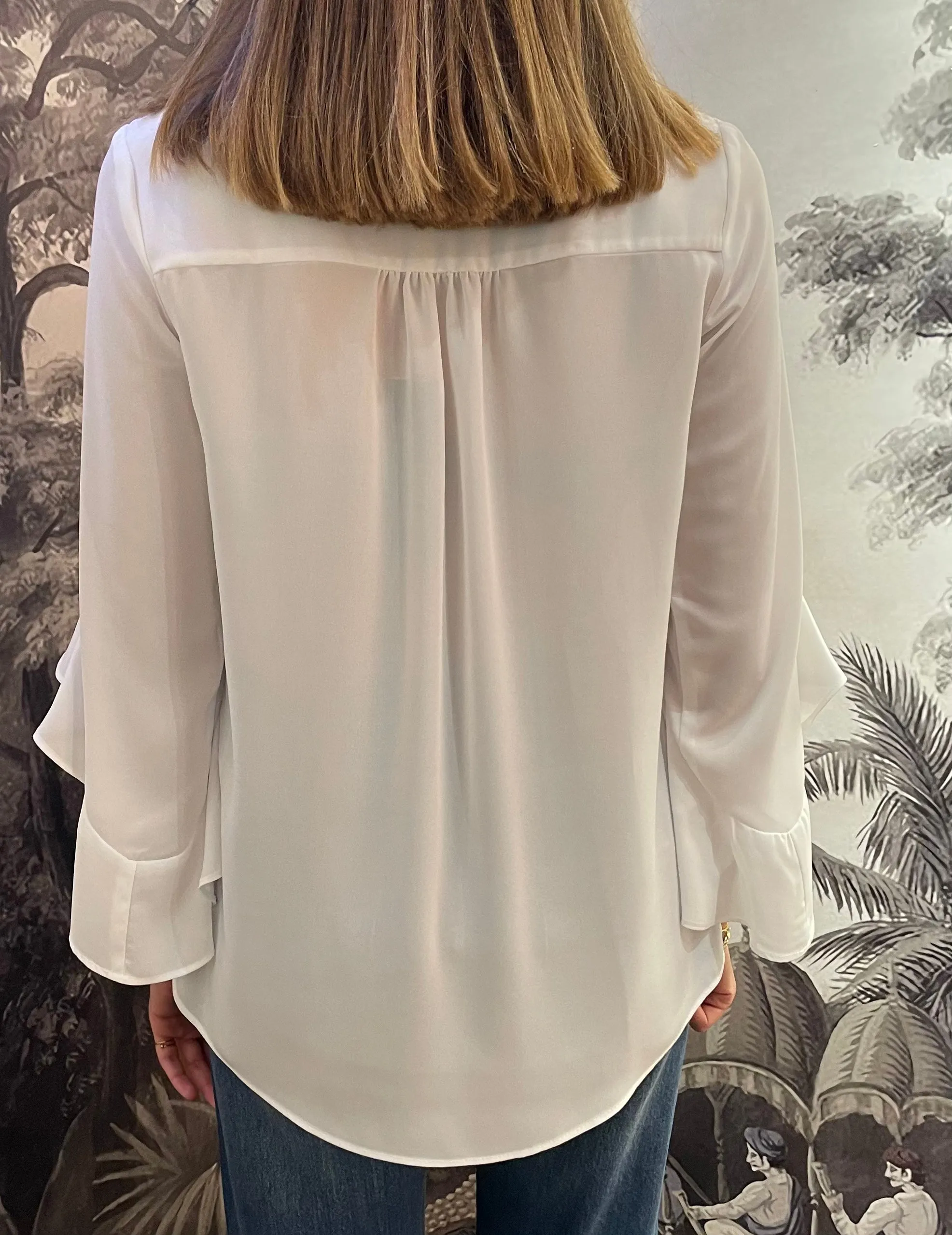 JOSEPH RIBKOFF camicia  asimmetrica