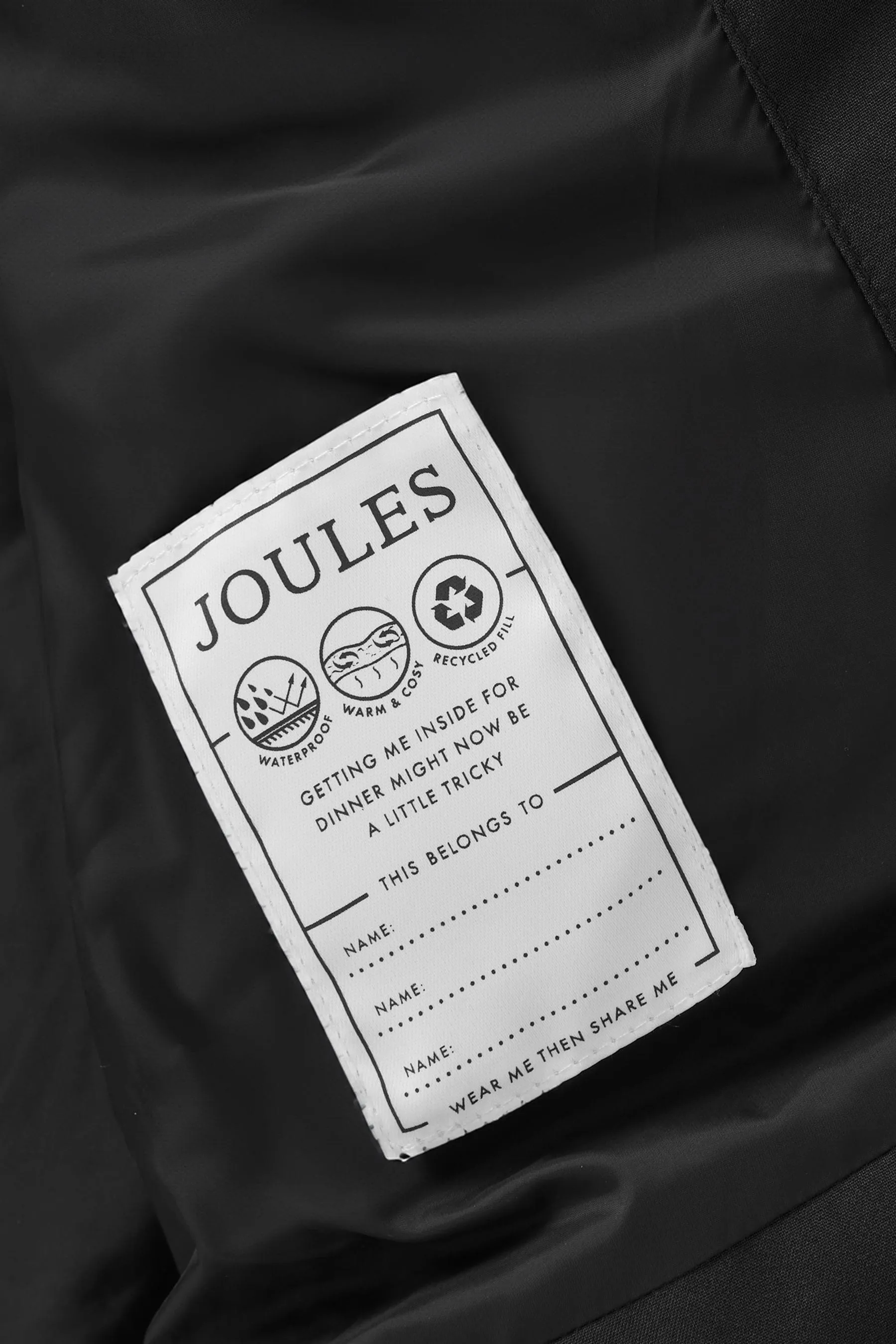 Joules - Padwell - Cappotto imbottito impermeabile    