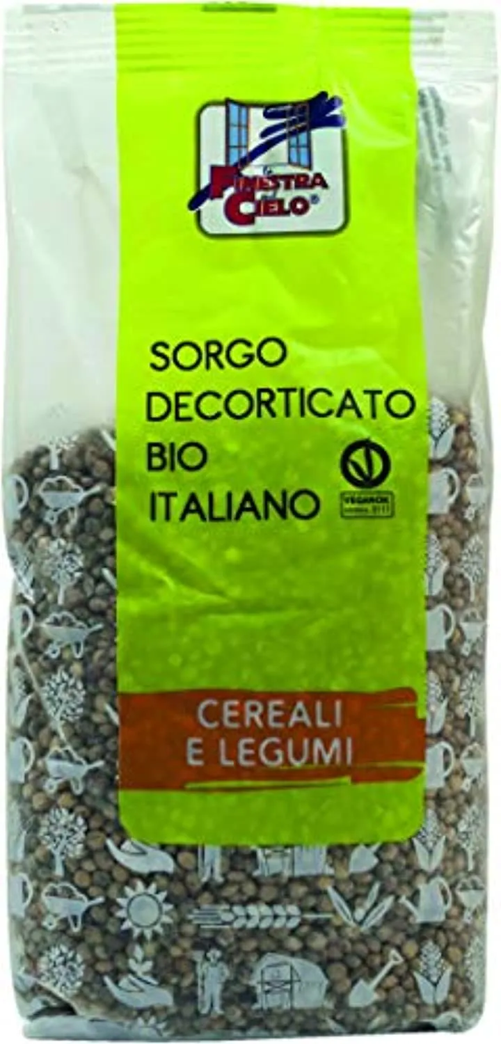 LA FINESTRA SUL CIELO Sorgo Decorticato Italiano Bio - 500 g