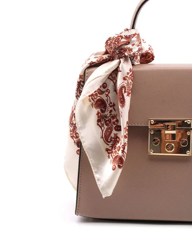 Laboratorio Artigianale BorseMatilde borsa a mano con foulard donna