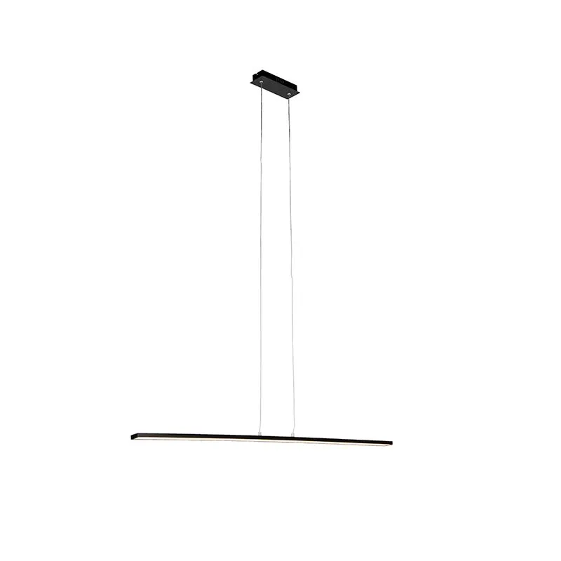 Lampada a sospensione di design nera incl. LED - Banda