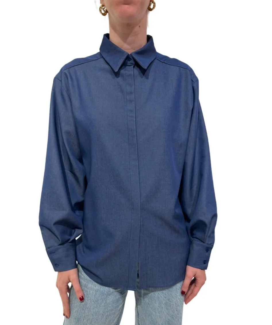 L'ARMADIO DI LUL -  CAMICIA UOMO IN CHAMBRAY