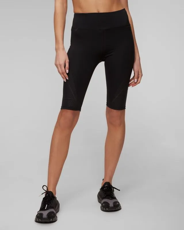Leggings neri da donna Adidas by Stella McCartney ASMC Truepace Biker