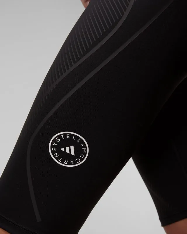 Leggings neri da donna Adidas by Stella McCartney ASMC Truepace Biker