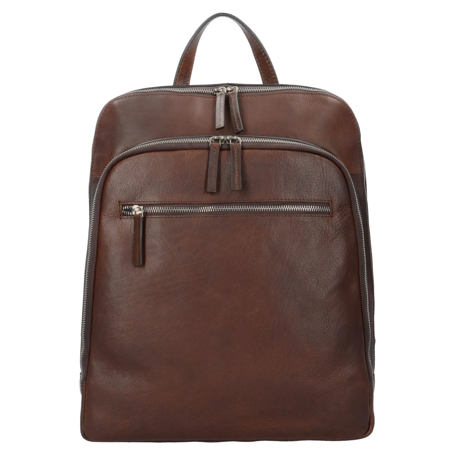 Leonhard Heyden Roma Zaino in pelle 40 cm Scomparto per computer portatile