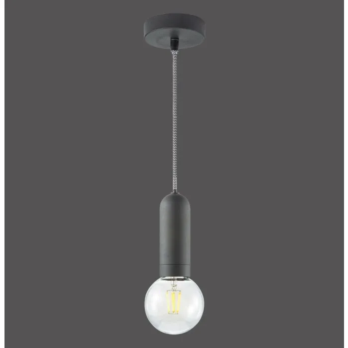 Leuchten Direkt TURN ME Lampada a Sospensione Nero, 1-Luce