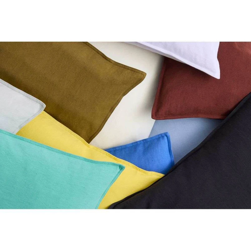 Linen Cuscino 60 x 60 Lemon Giallo - Hay | Acquista online