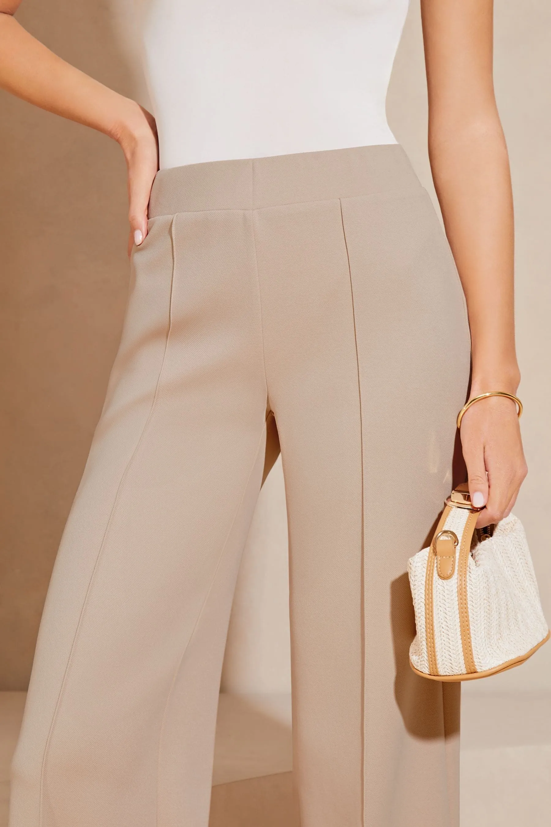 Lipsy - Sartoriale Pantaloni ampia a vita alta