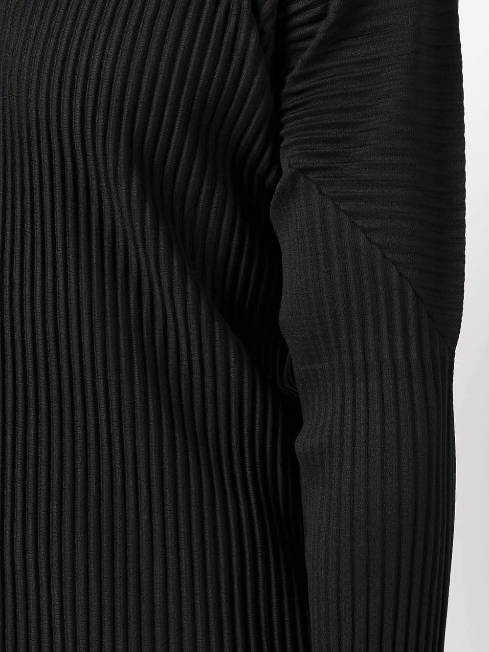 maglia in tessuto plissé