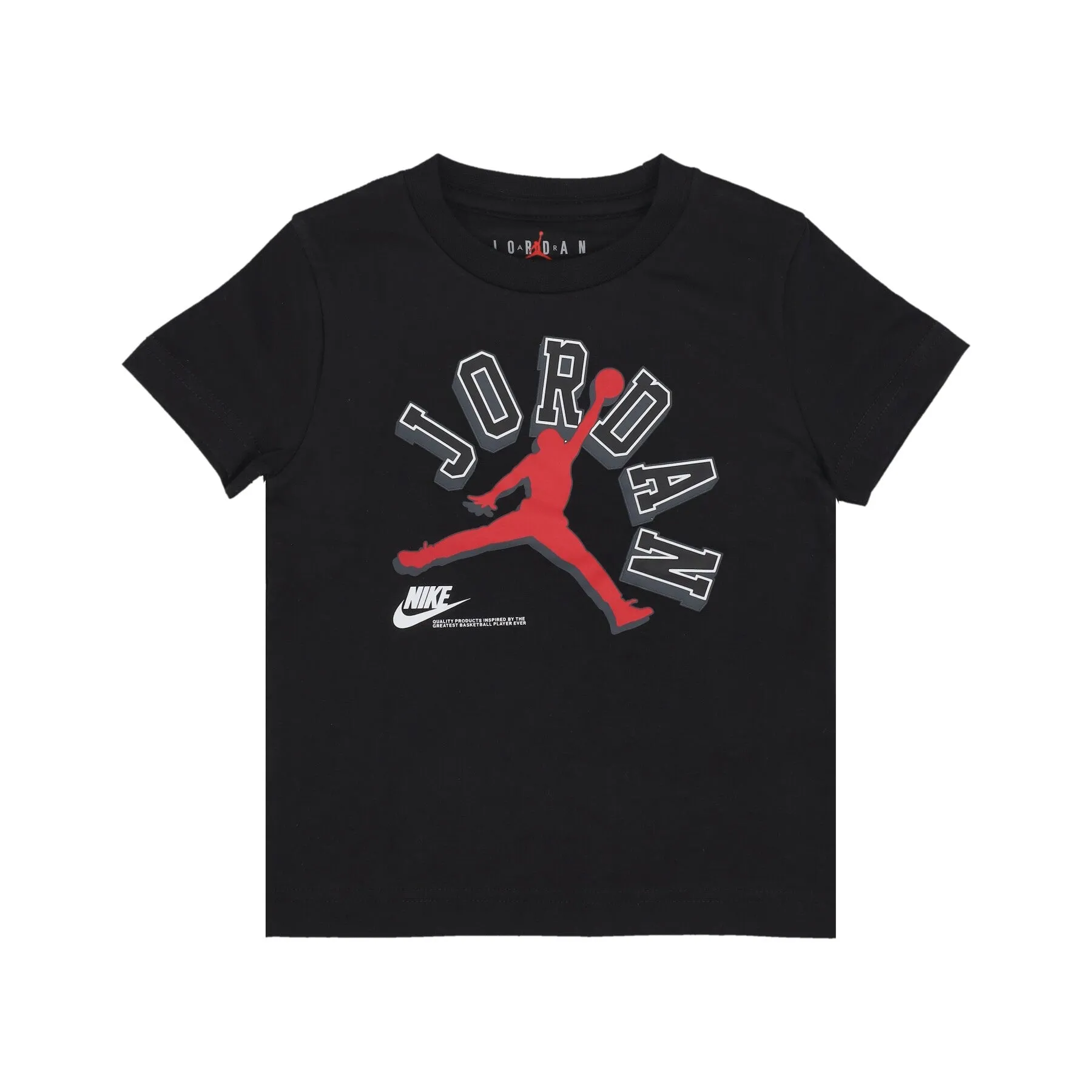 Maglietta Bambino Varsity Jumpman Tee Black