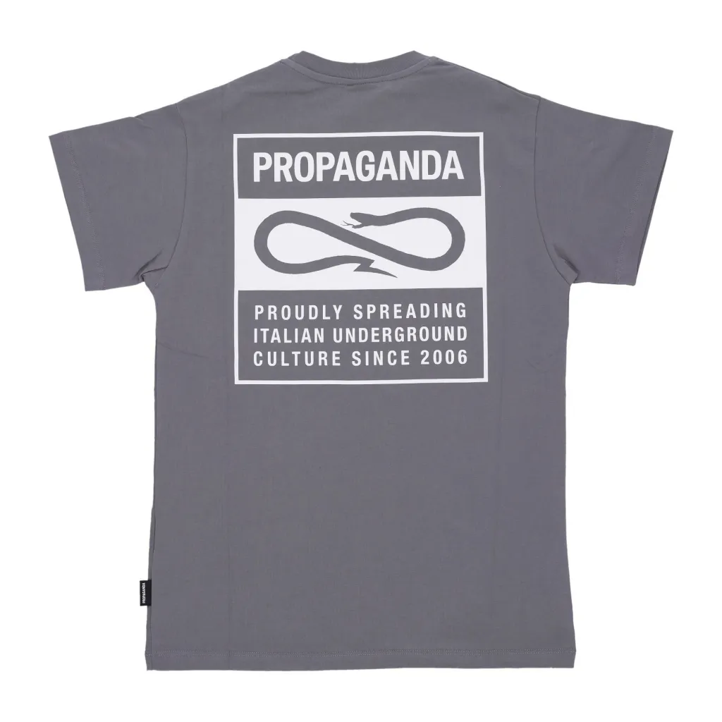 maglietta uomo label tee GREY