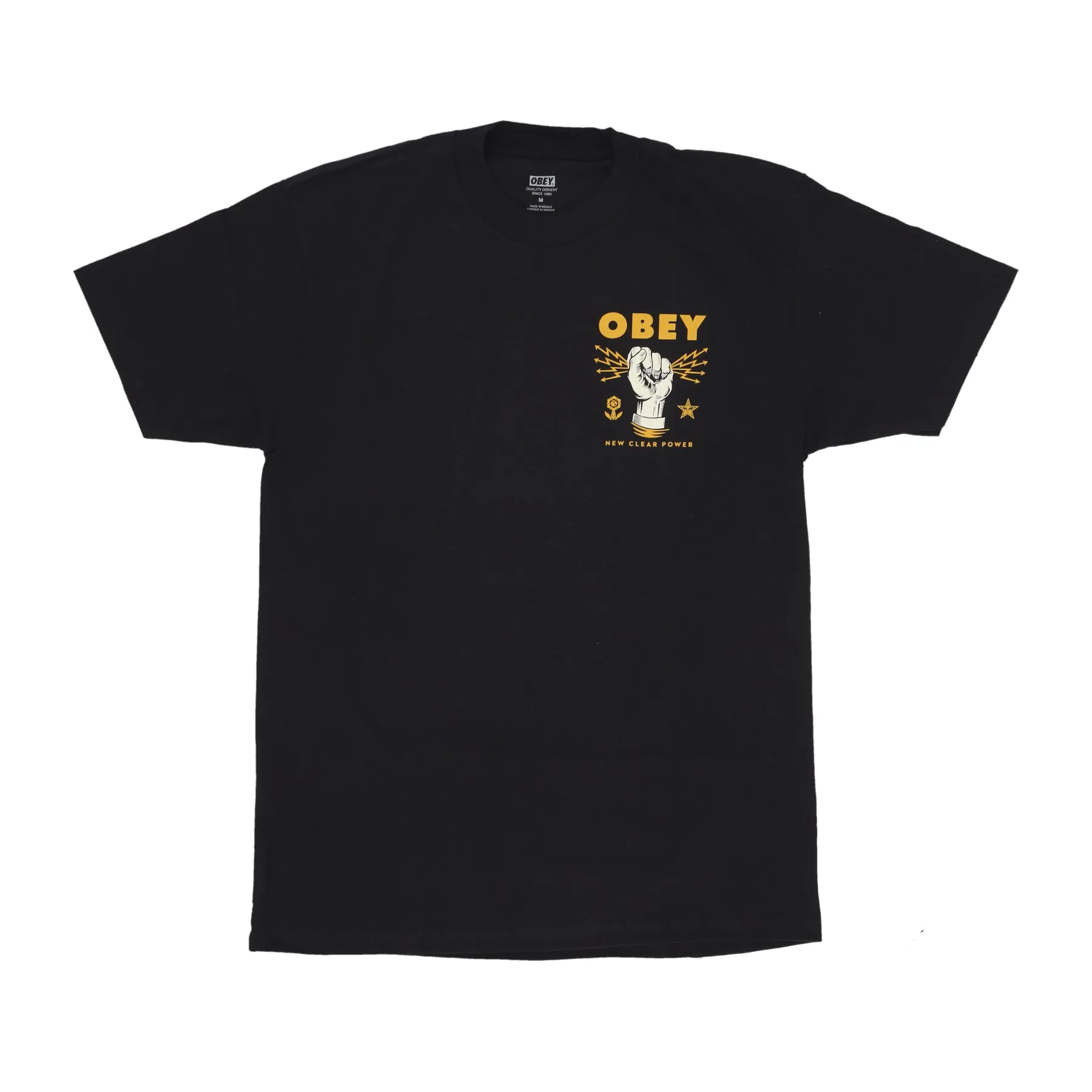 Maglietta Uomo New Clear Power Classic Tee Black