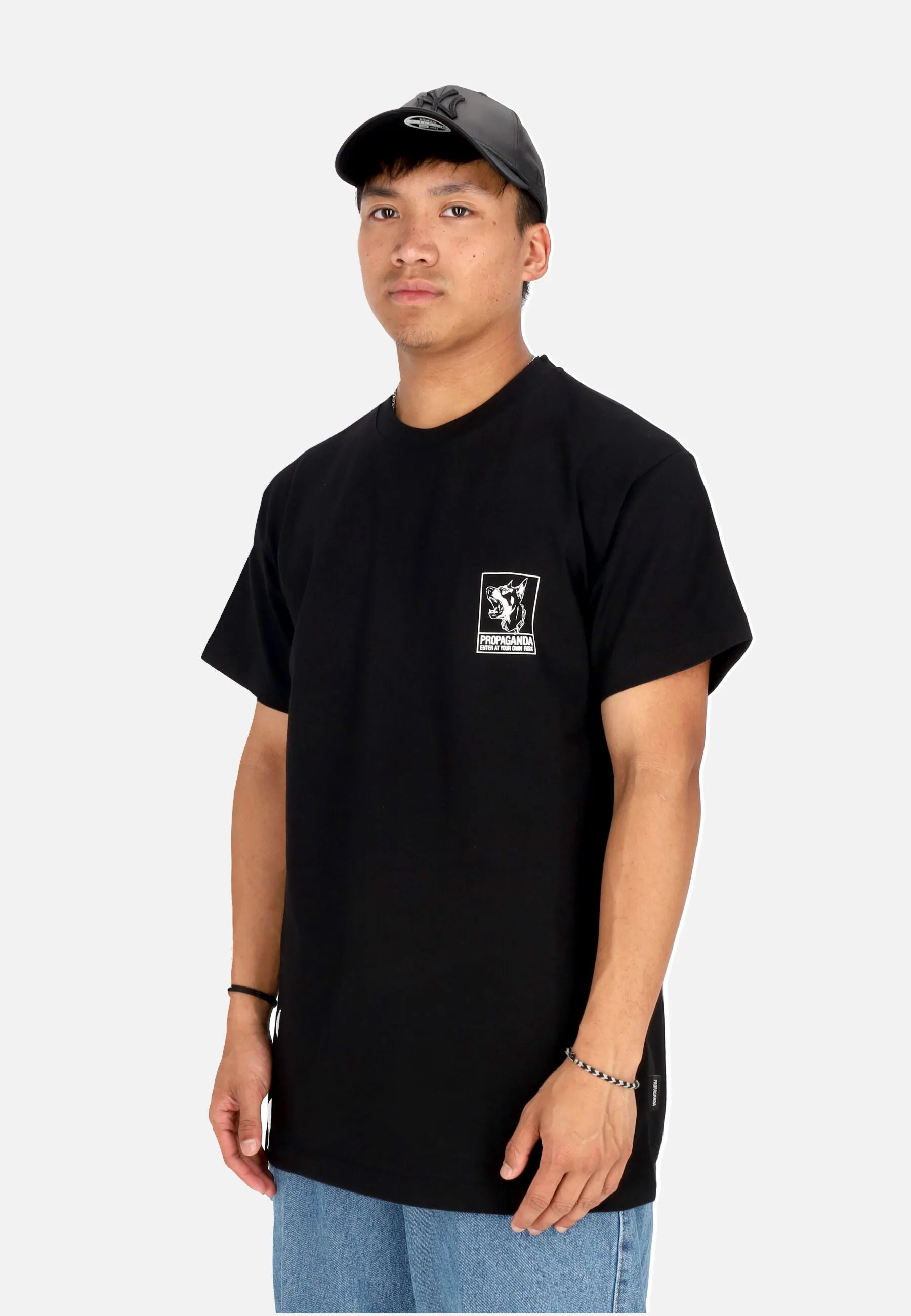 Maglietta Uomo Risk Tee Black