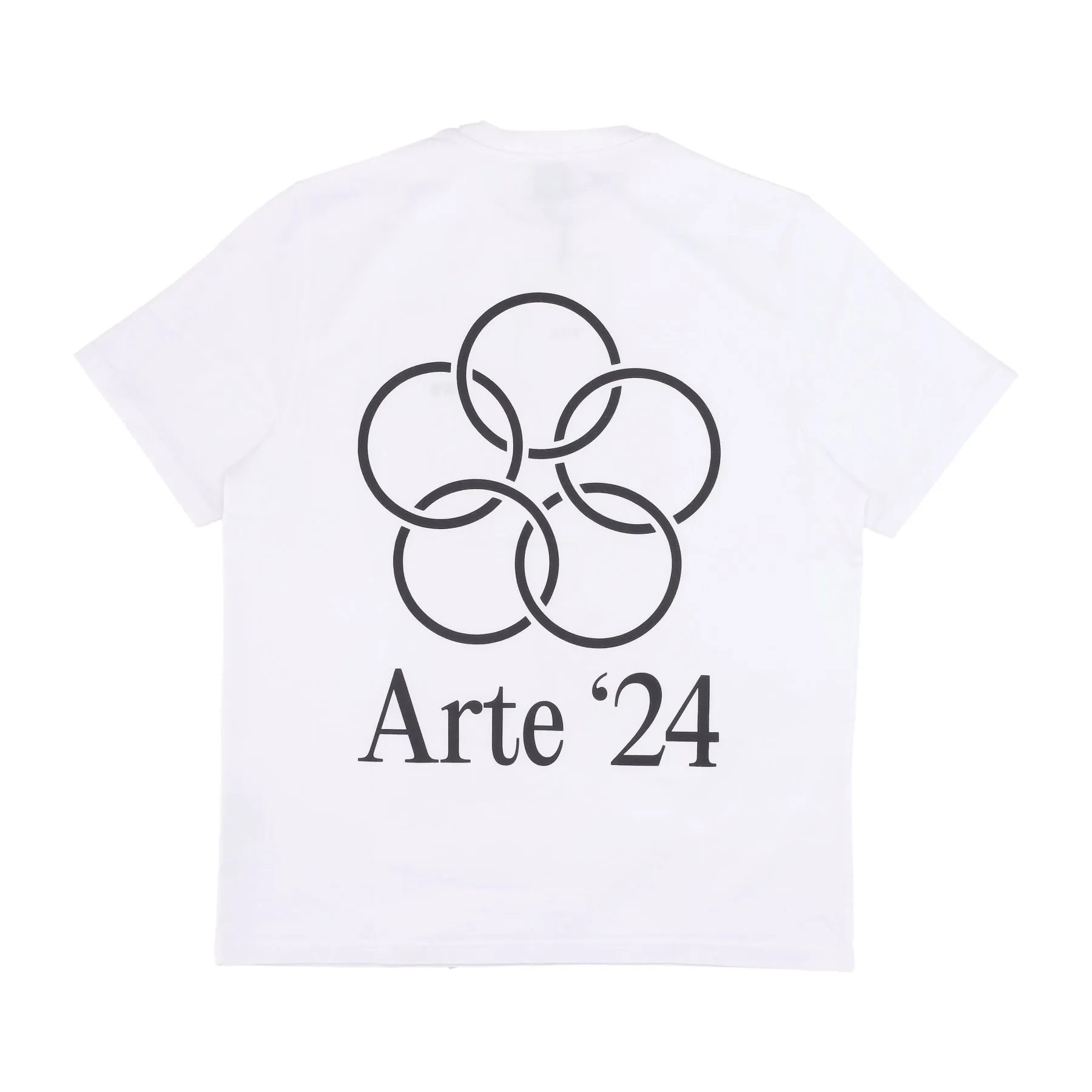 Maglietta Uomo Teo Back Rings Tee White