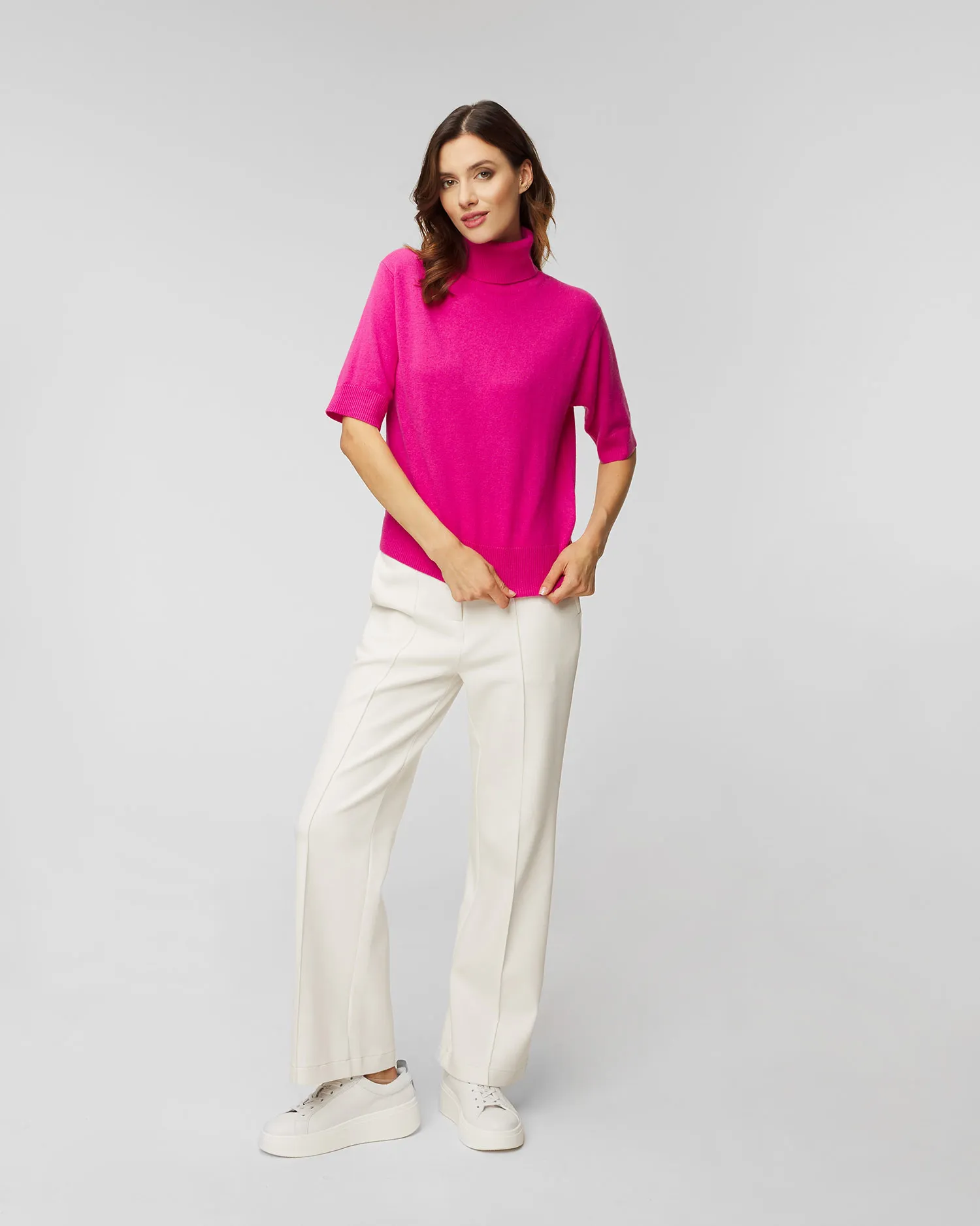 Maglione in cashmere da donna Allude Turtleneck-sweater 11204-63