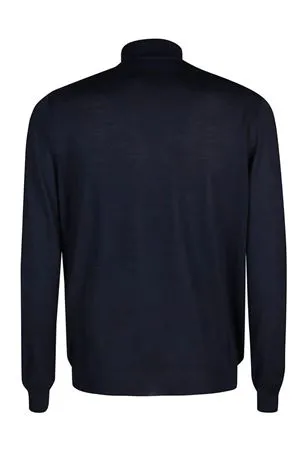 MALO Abbigliamento,Maglieria Maglione in cashmere blu navy 
