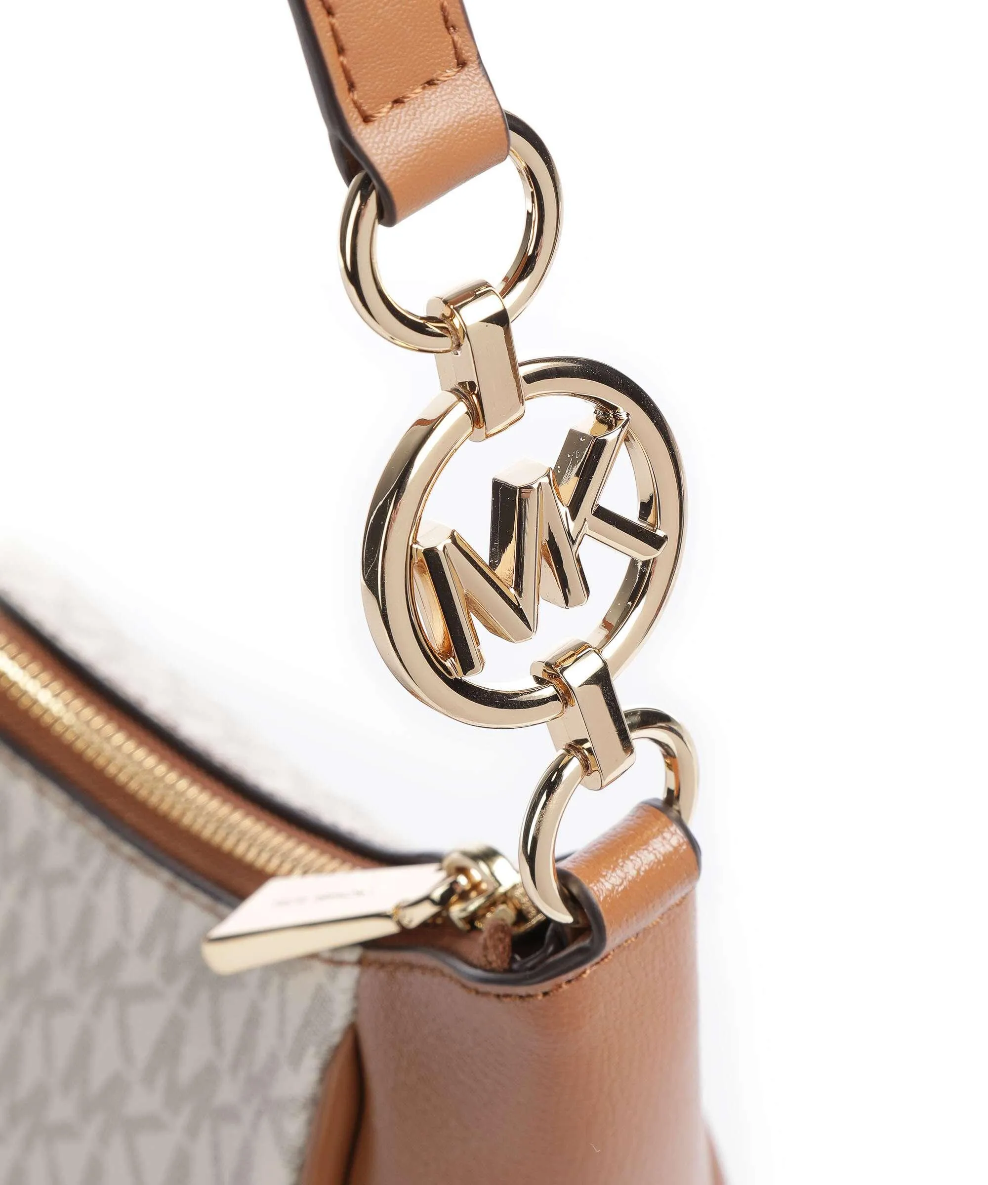  Michael Kors Cheryl Borsa a tracolla tela, pelle sintetica avorio  