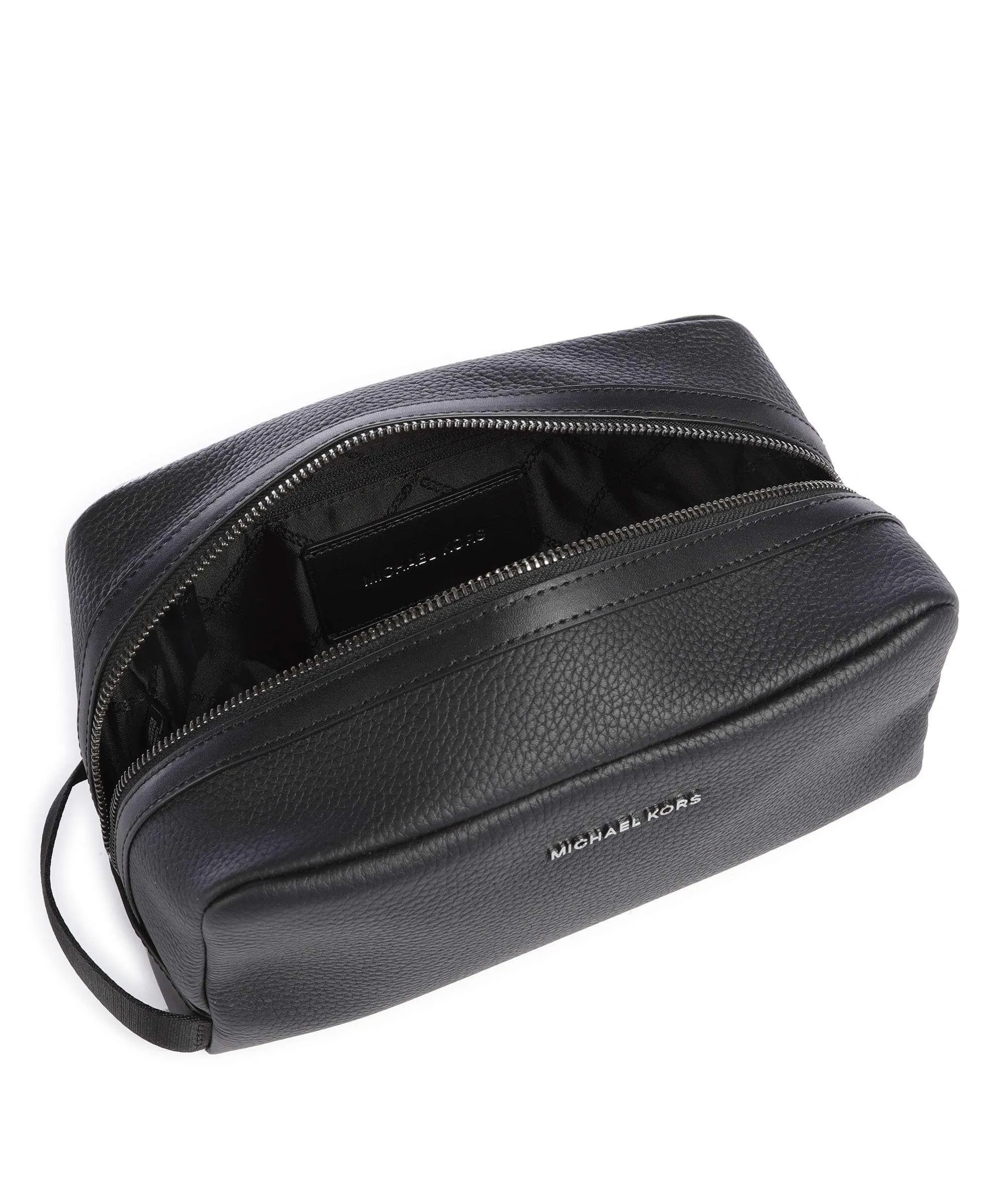  Michael Kors Hudson Borsa da toilette nero 26 cm  