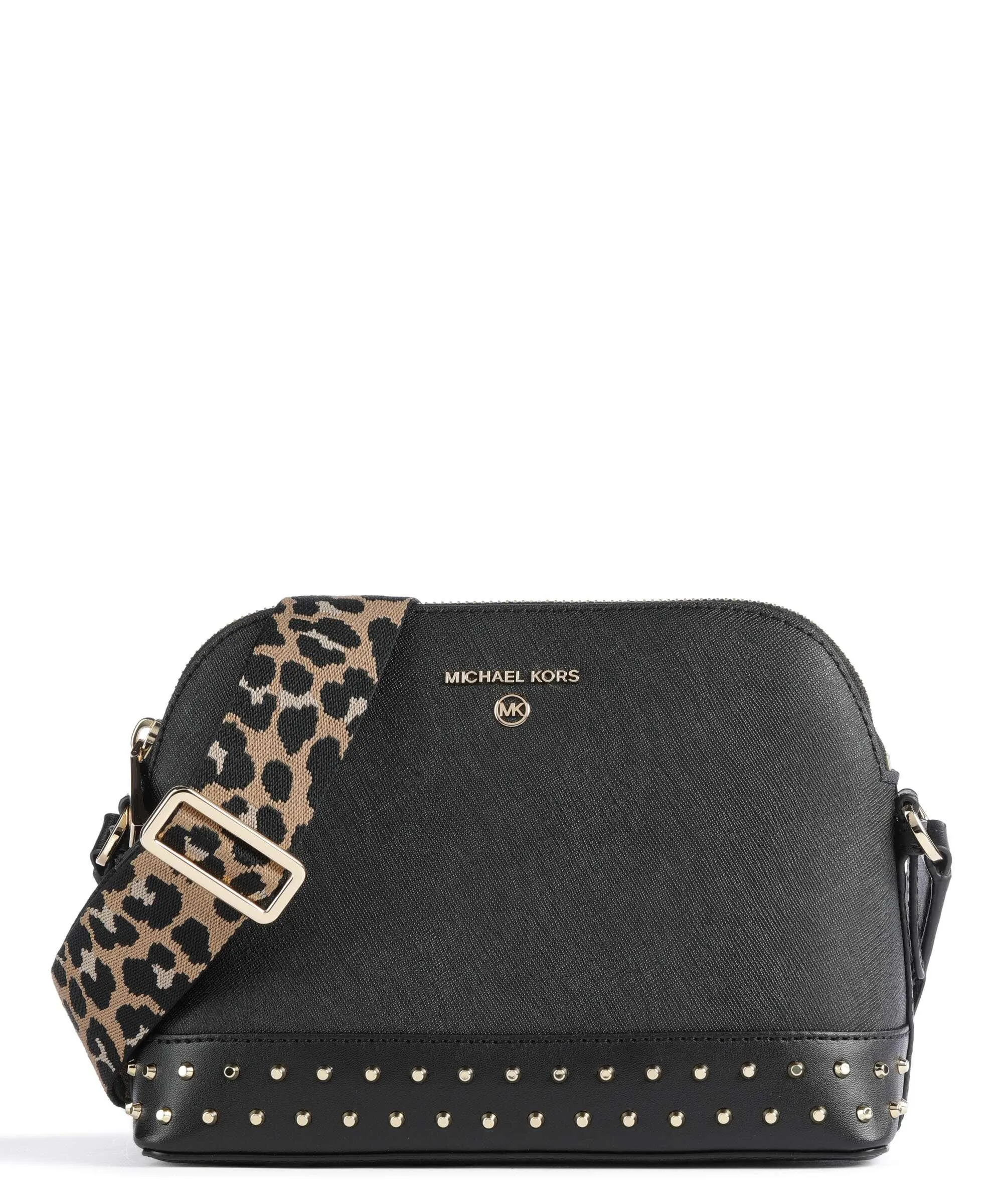  Michael Kors Jet Set Charm Borsa a tracolla pelle di vacchetta saffiano nero  