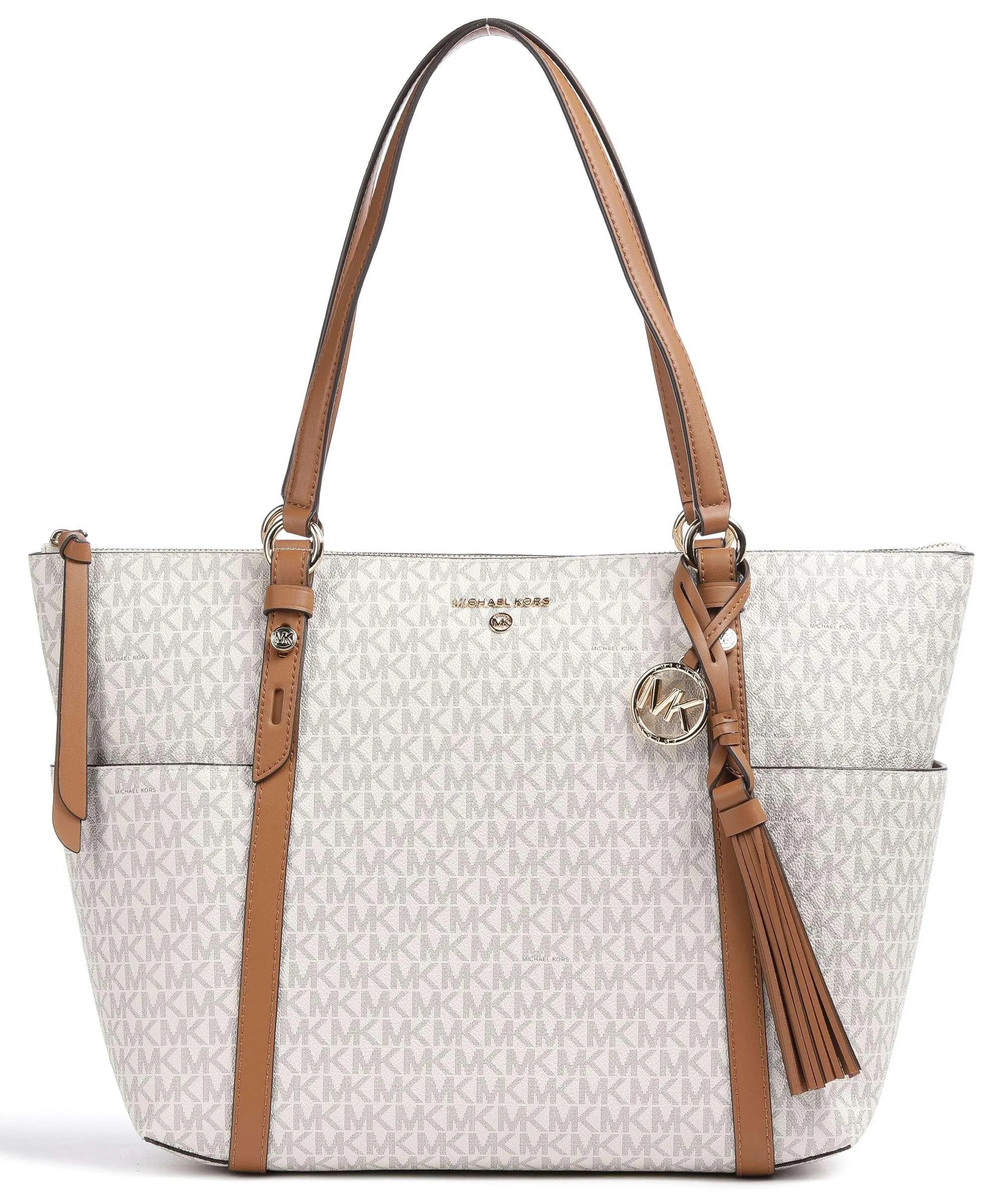  Michael Kors Sullivan Borsa shopper 13″ tela avorio  