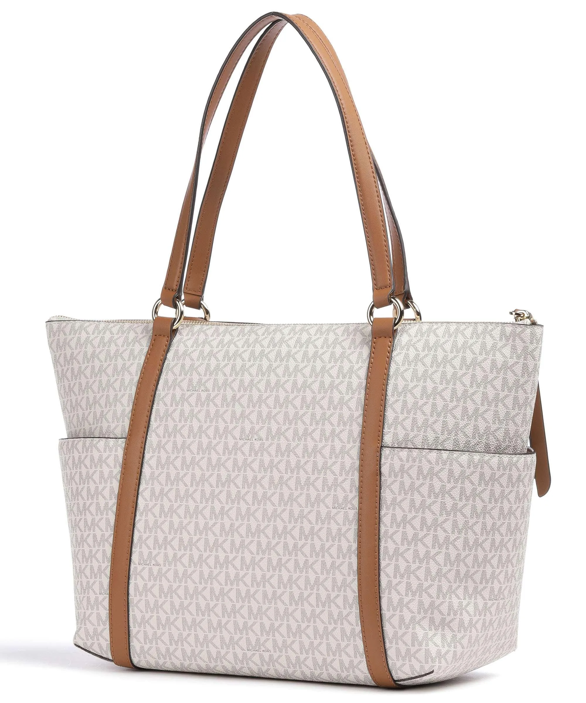 Michael Kors Sullivan Borsa shopper 13″ tela avorio  