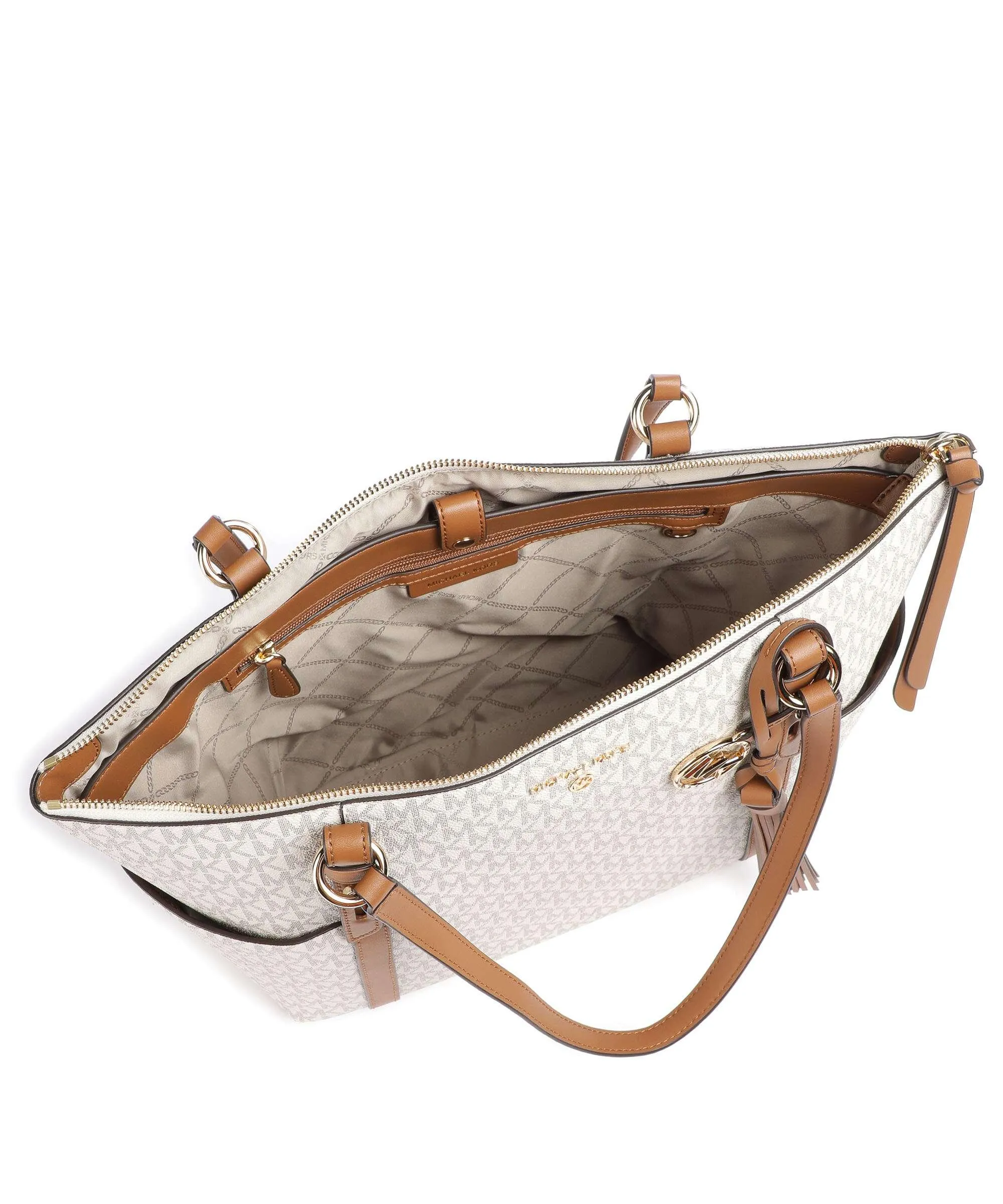  Michael Kors Sullivan Borsa shopper 13″ tela avorio  