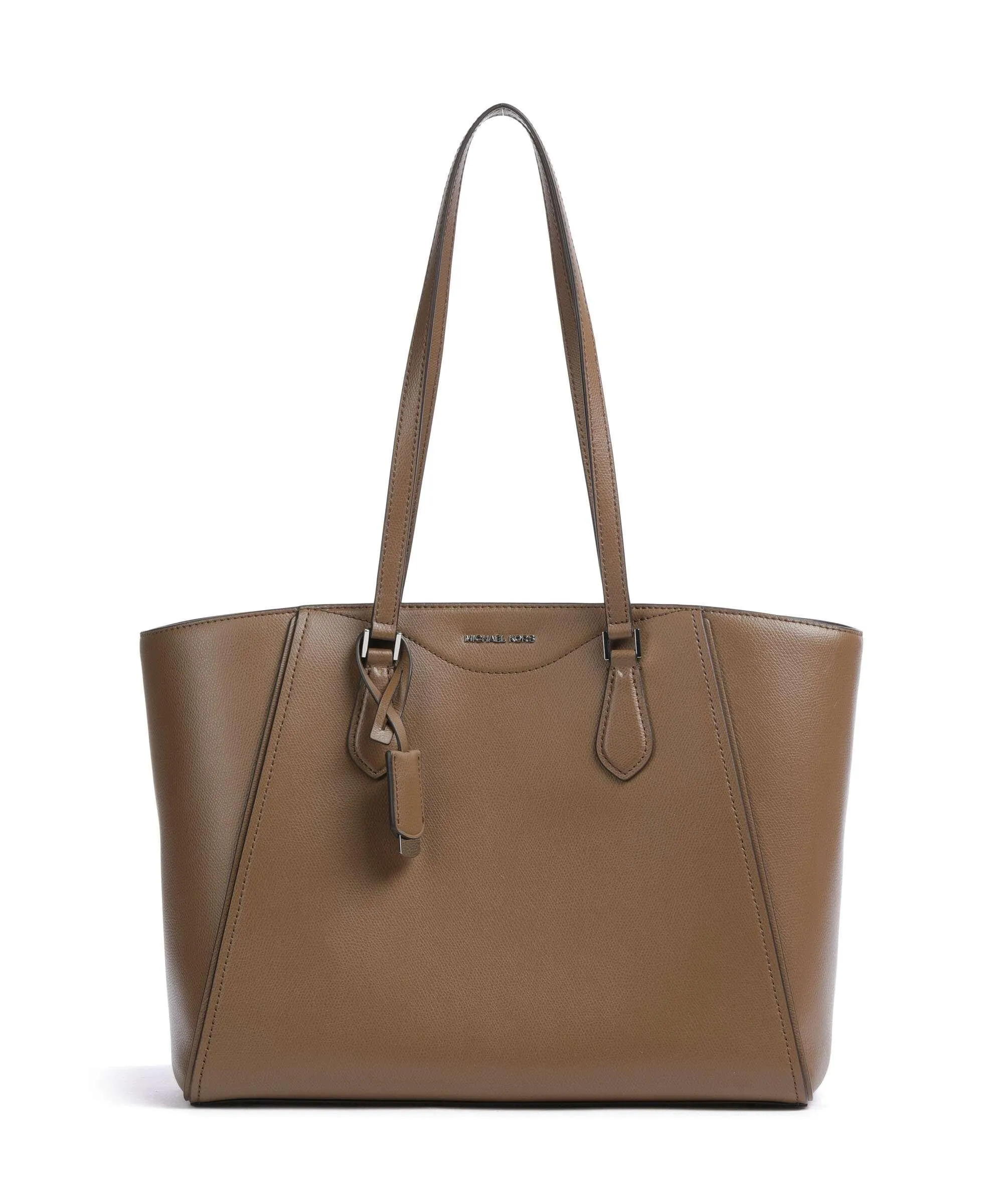  Michael Kors Taryn Borsa shopper pelle di vacchetta grana marrone  