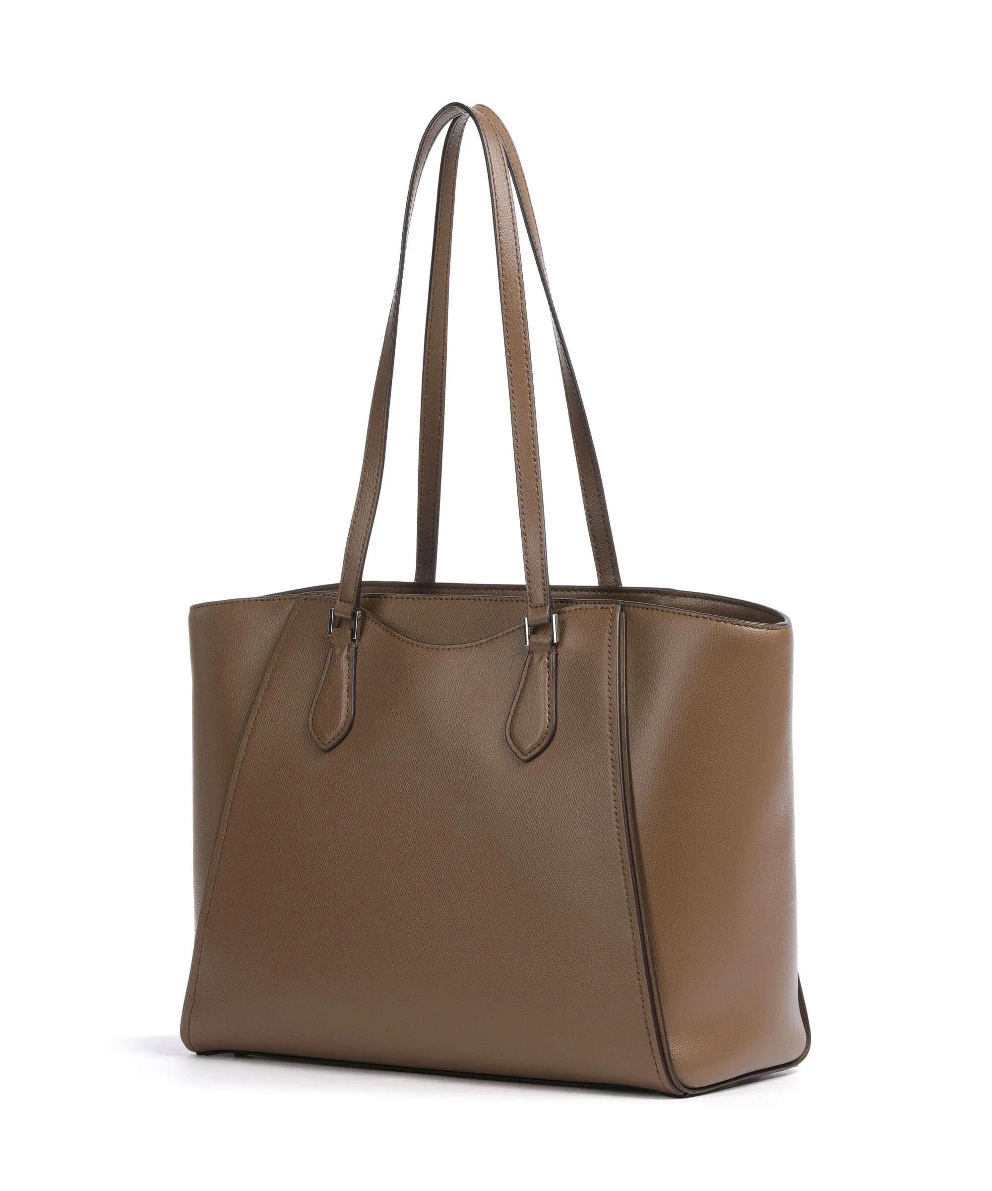  Michael Kors Taryn Borsa shopper pelle di vacchetta grana marrone  