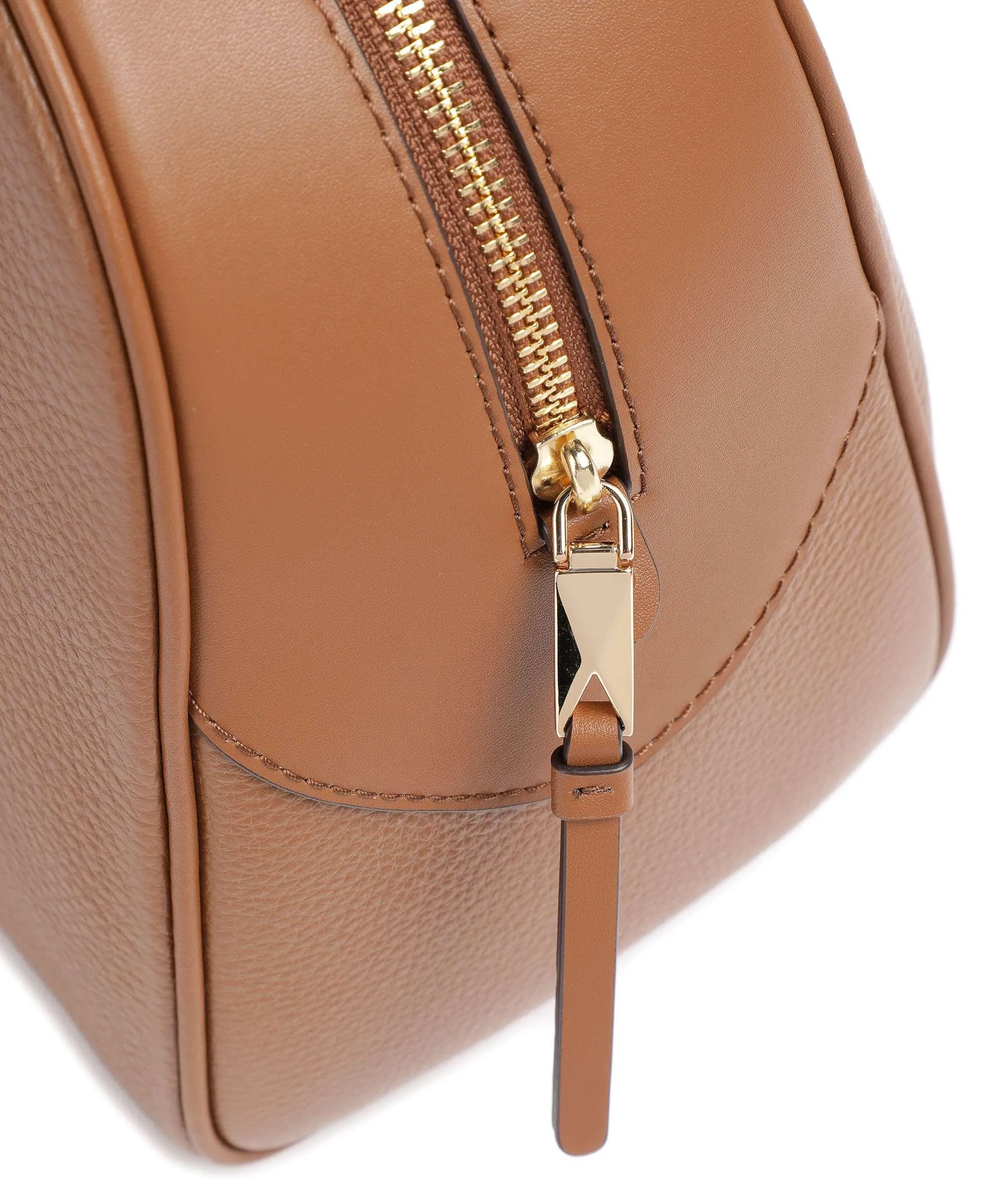  Michael Kors Williamsburg Borsa a spalla pelle di vacchetta grana marrone  