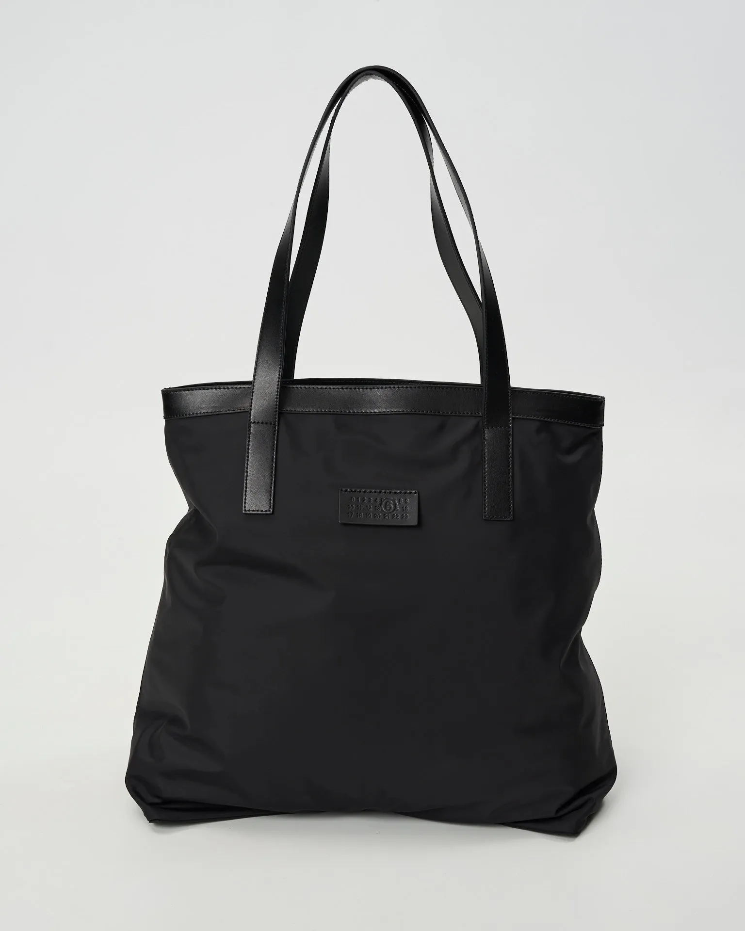 MM6 Margiela borsa shopping nylon/pelle