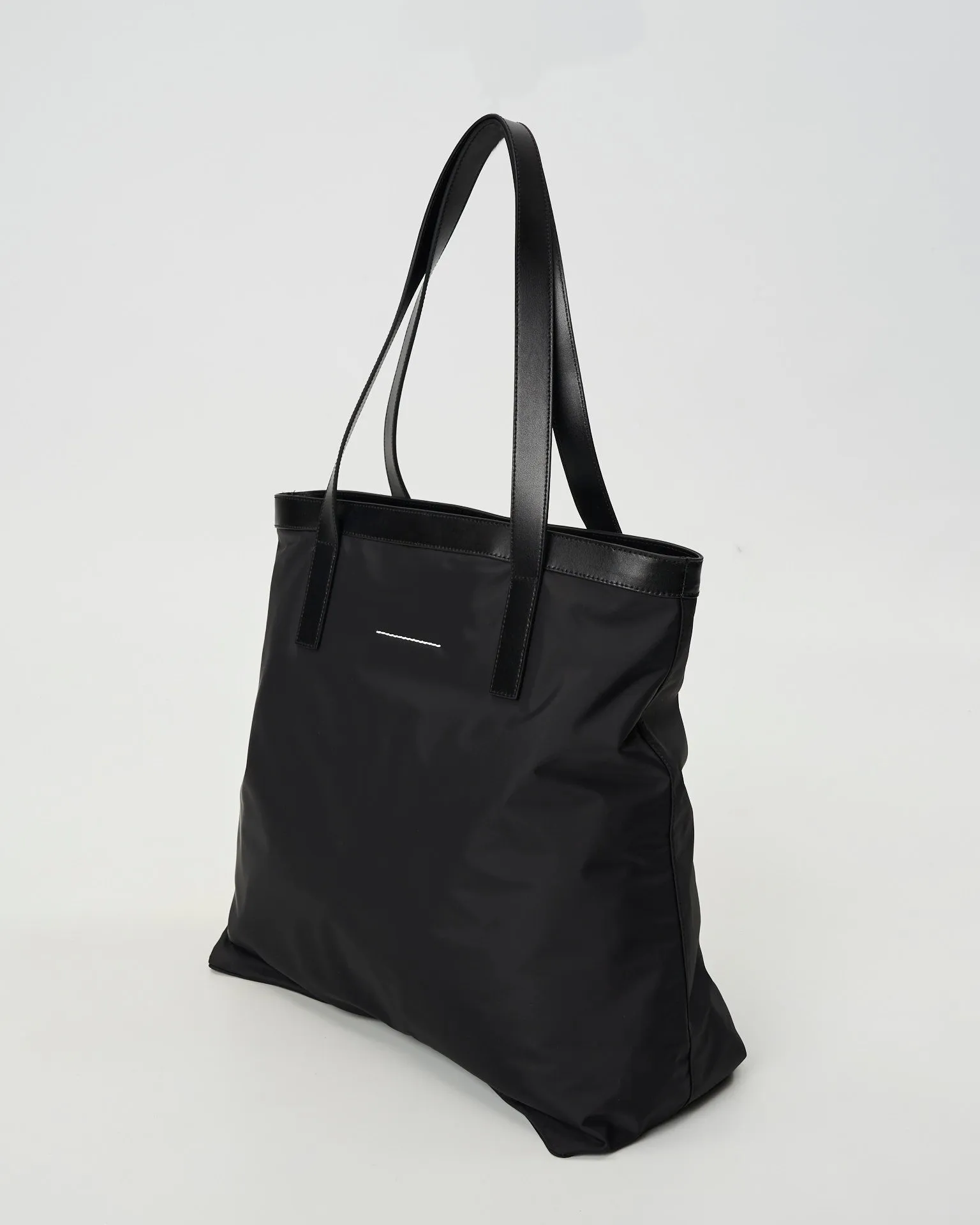 MM6 Margiela borsa shopping nylon/pelle