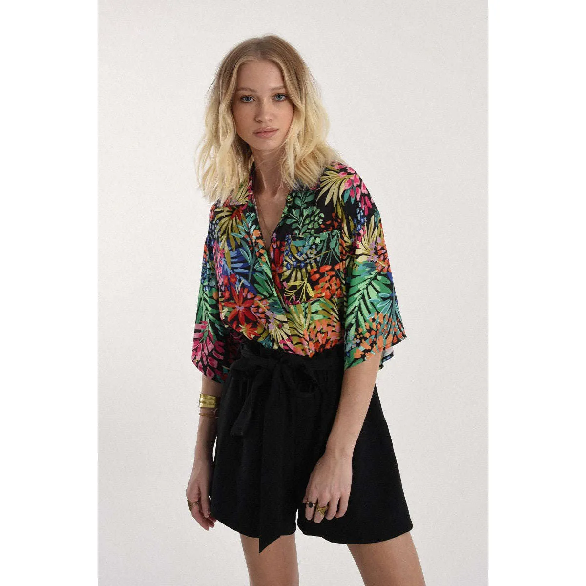 Molly Bracken Donna Camicia Floreale Tropicale TR179BE