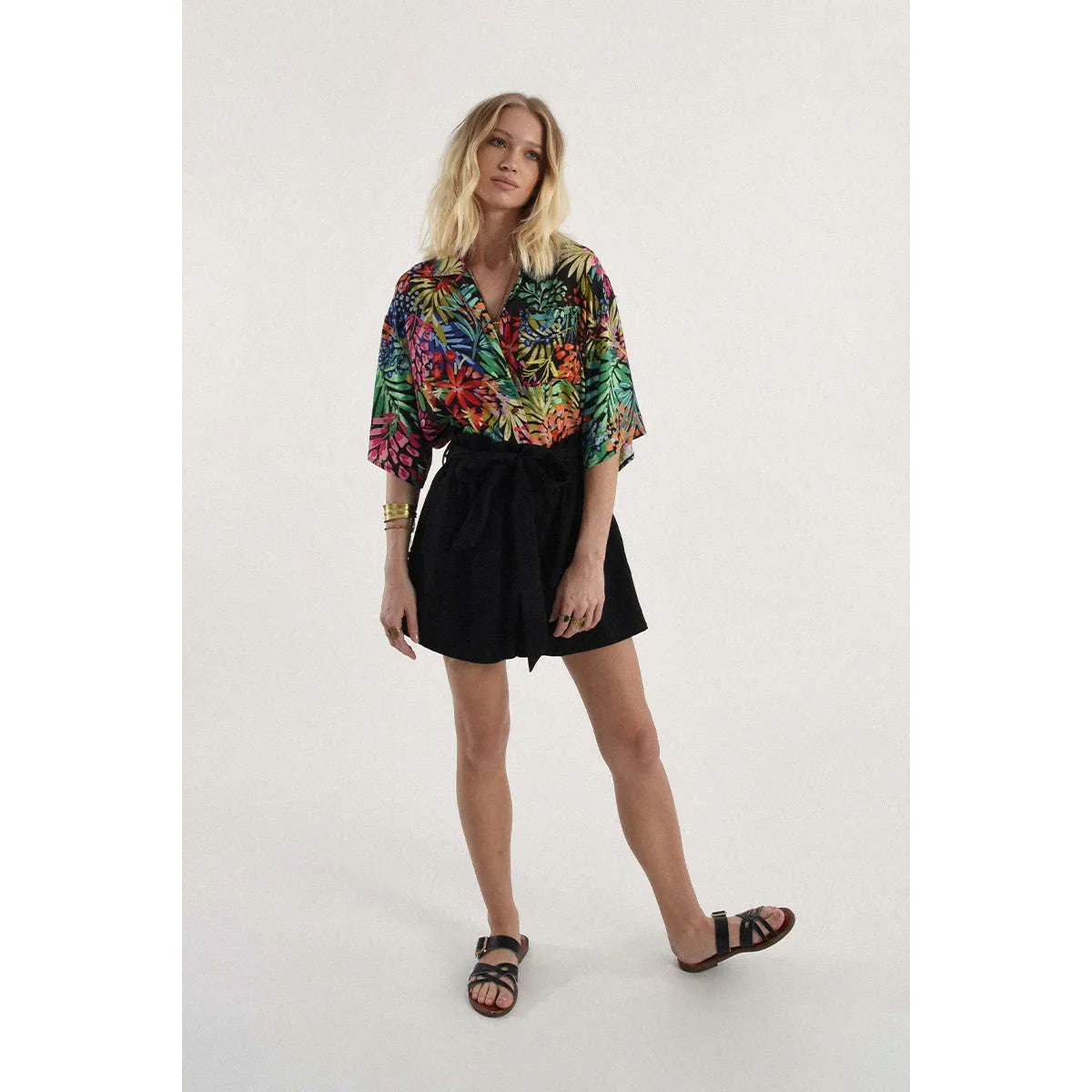 Molly Bracken Donna Camicia Floreale Tropicale TR179BE