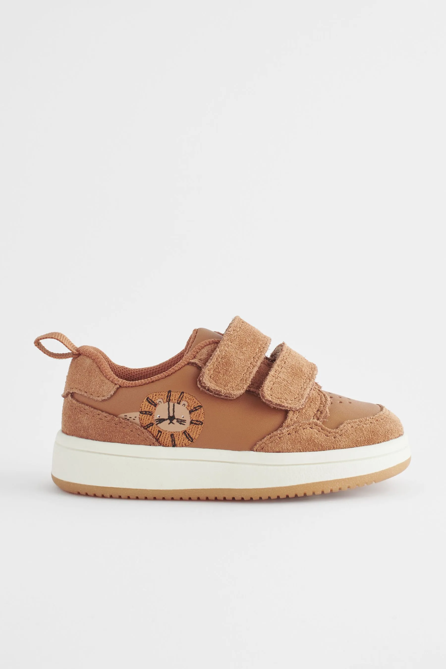 Neonati - First Walker in pelle con chiusura a strappo Scarpe    