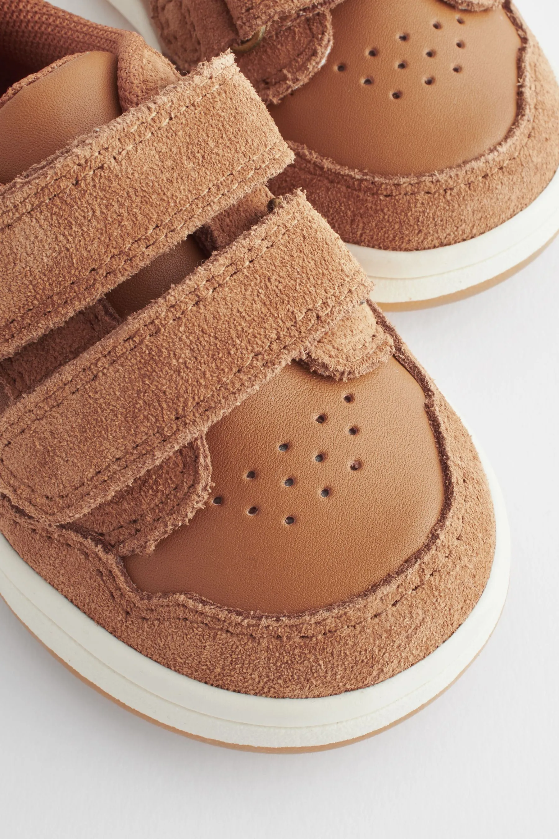 Neonati - First Walker in pelle con chiusura a strappo Scarpe    
