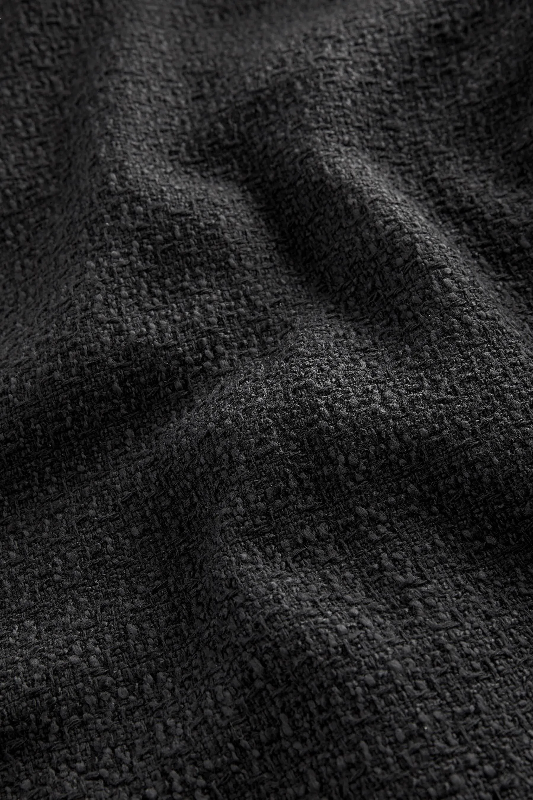 Nero  - Giacca stile camicia in bouclé