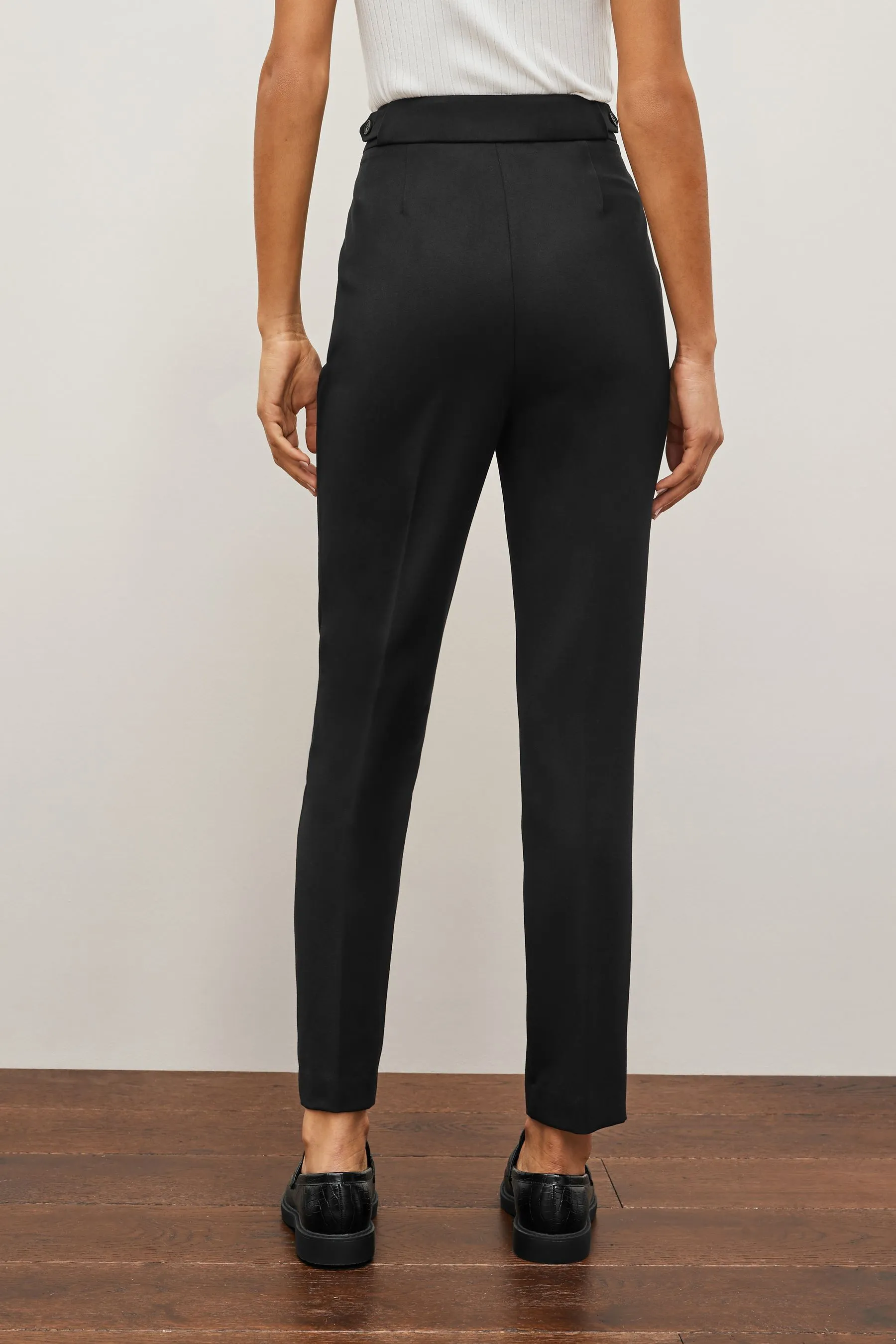 Nero  - Sartoriale - Pantaloni slim a clessidra