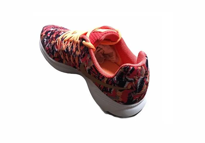 Nike running shoe for girls Air Zoom Pegasus 33 Print 854170 800 metallic orange-red